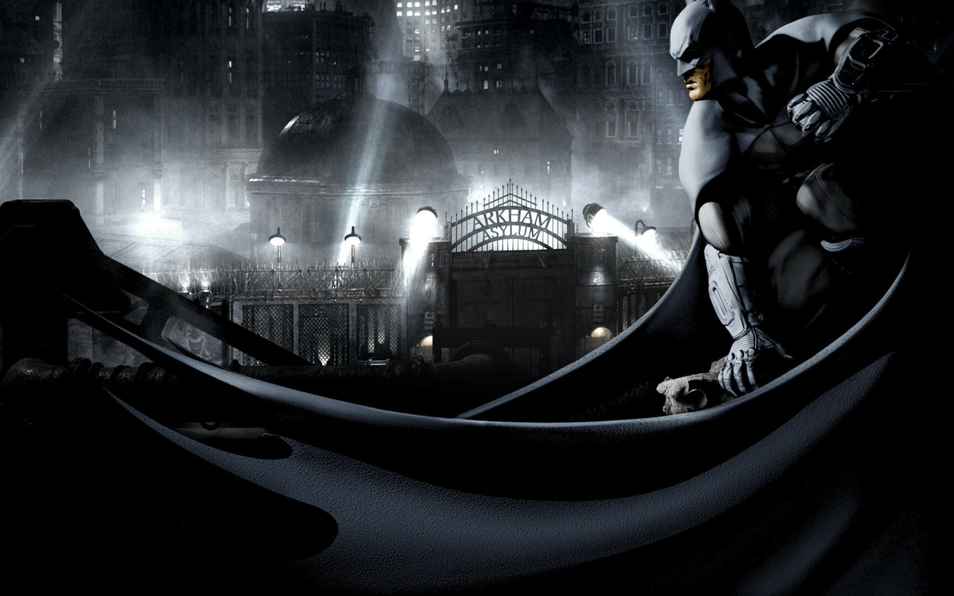 Batman: Arkham City: The premise revolves around a large section of Gotham City being turned into a super-prison. 1920x1200 HD Wallpaper.