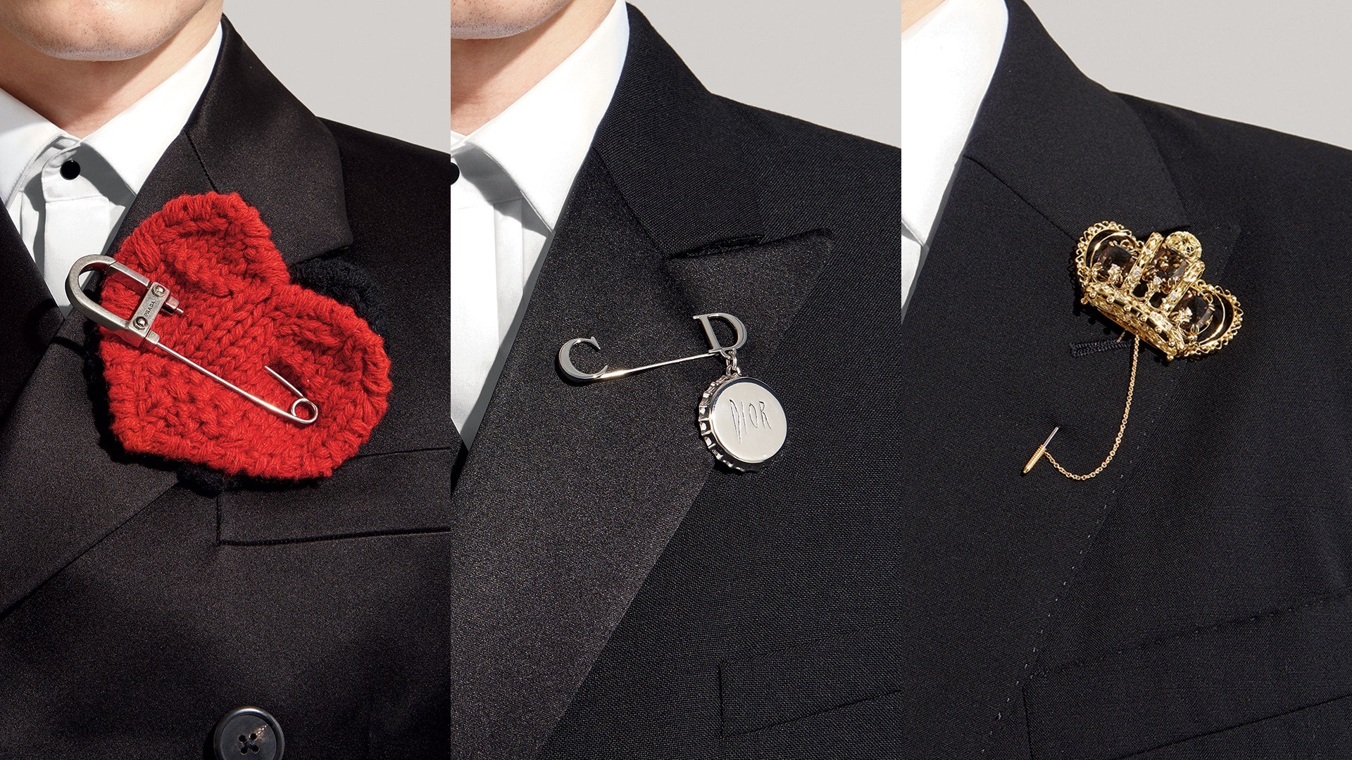 Men's lapel pins, Stylish accessories, British fashion, Gentleman's attire, 1920x1080 Full HD Desktop