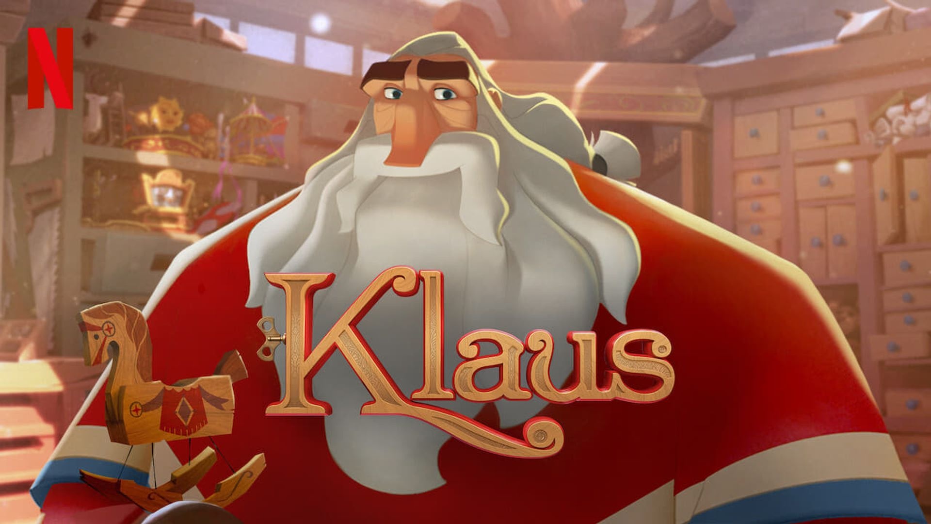 Klaus (2019), Stream on Netflix, Online viewing, Festive animation, 1920x1080 Full HD Desktop