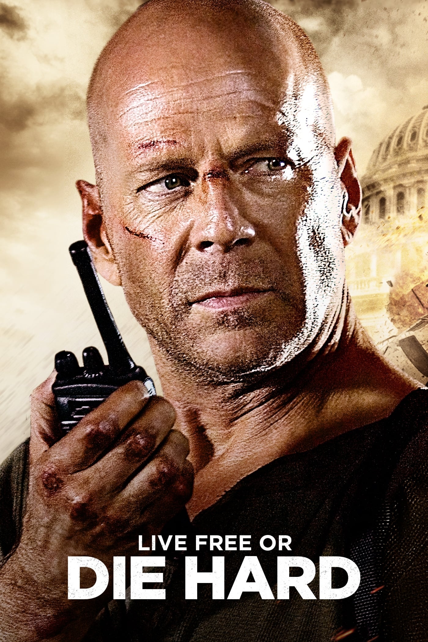 Live Free or Die Hard, 2007 movie database, Thrilling modern action, High stakes, 1400x2100 HD Phone