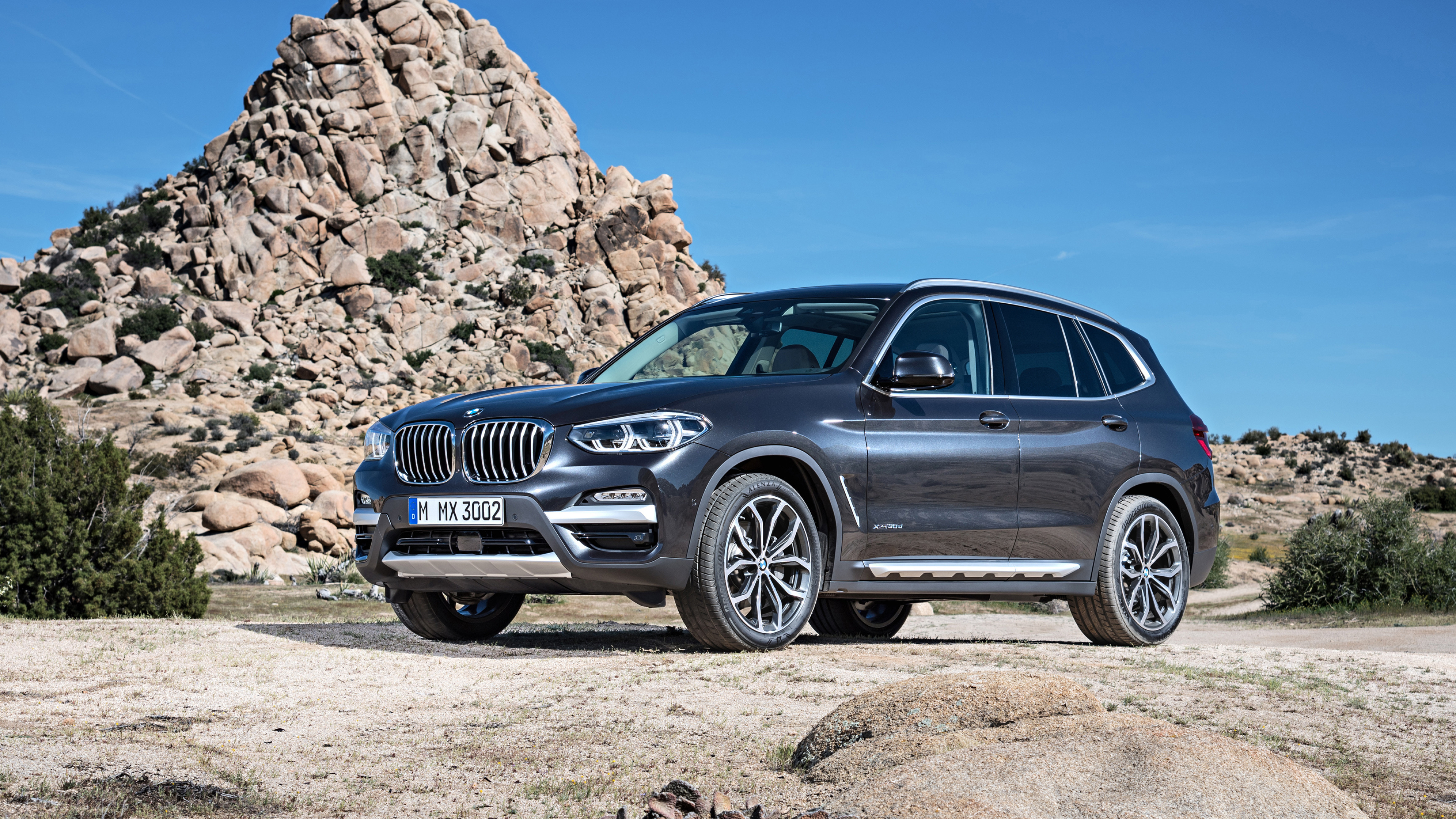 BMW X3, Premium crossover, Dynamic driving experience, Practicality and style, 3840x2160 4K Desktop