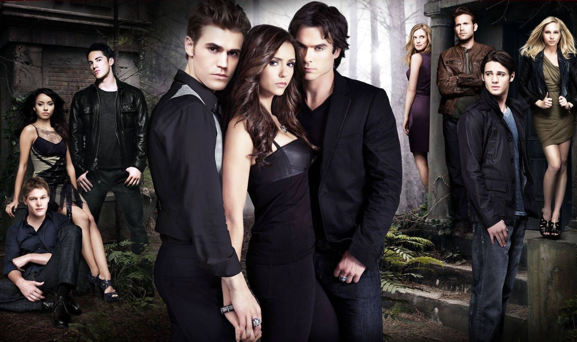 Free download Wallpaper The Vampire Diaries The Vampire Diaries Photo 15972205 for your Desktop, Mobile \u0026 Tablet | Explore 76+ Vampire Diaries Wallpapers | Ian Somerhalder Vampire Diaries Wallpaper, Vampire Diaries 1960x1170