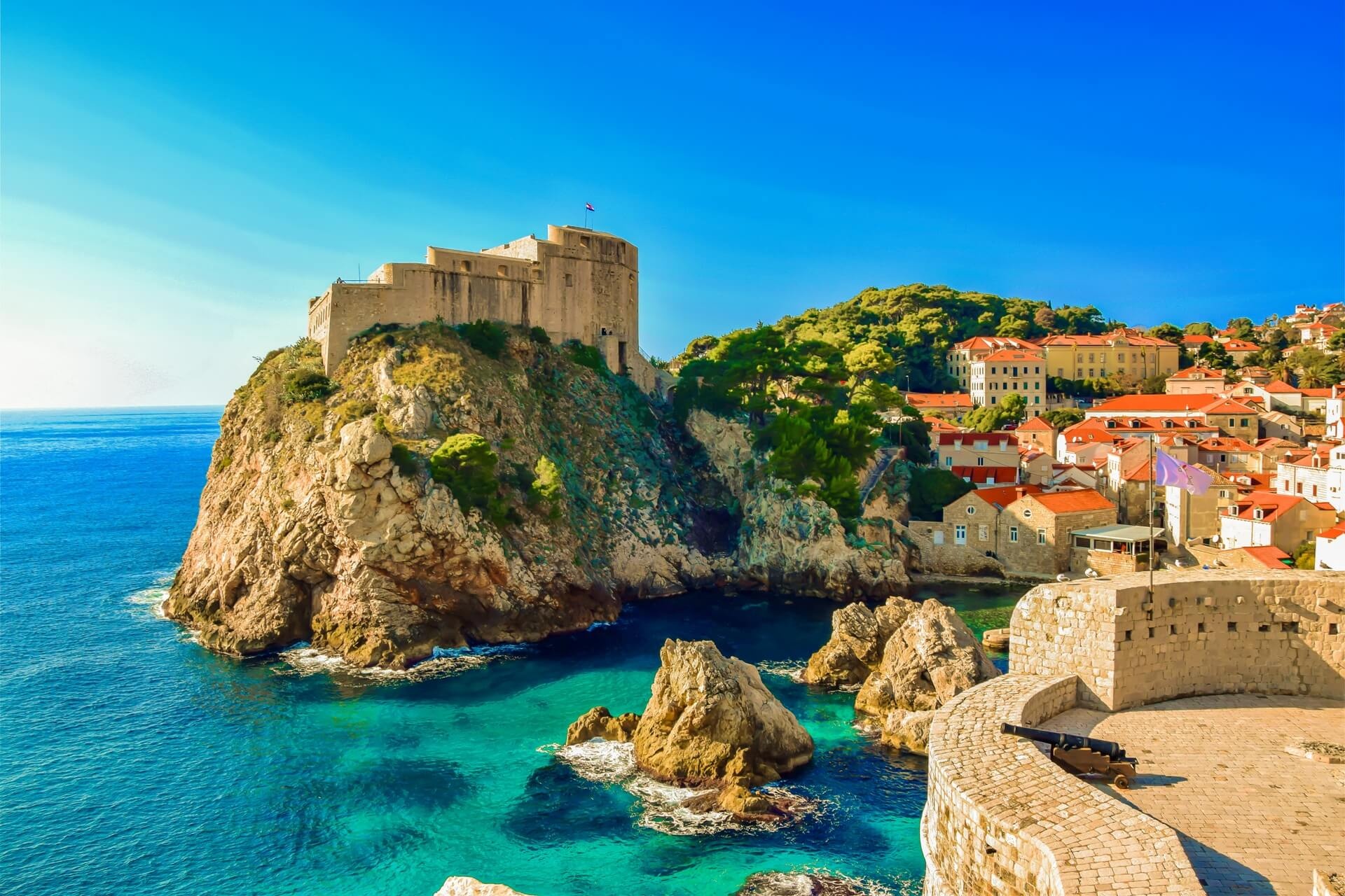 Dubrovnik city walls, Surviving Dubrovnik, 1920x1280 HD Desktop