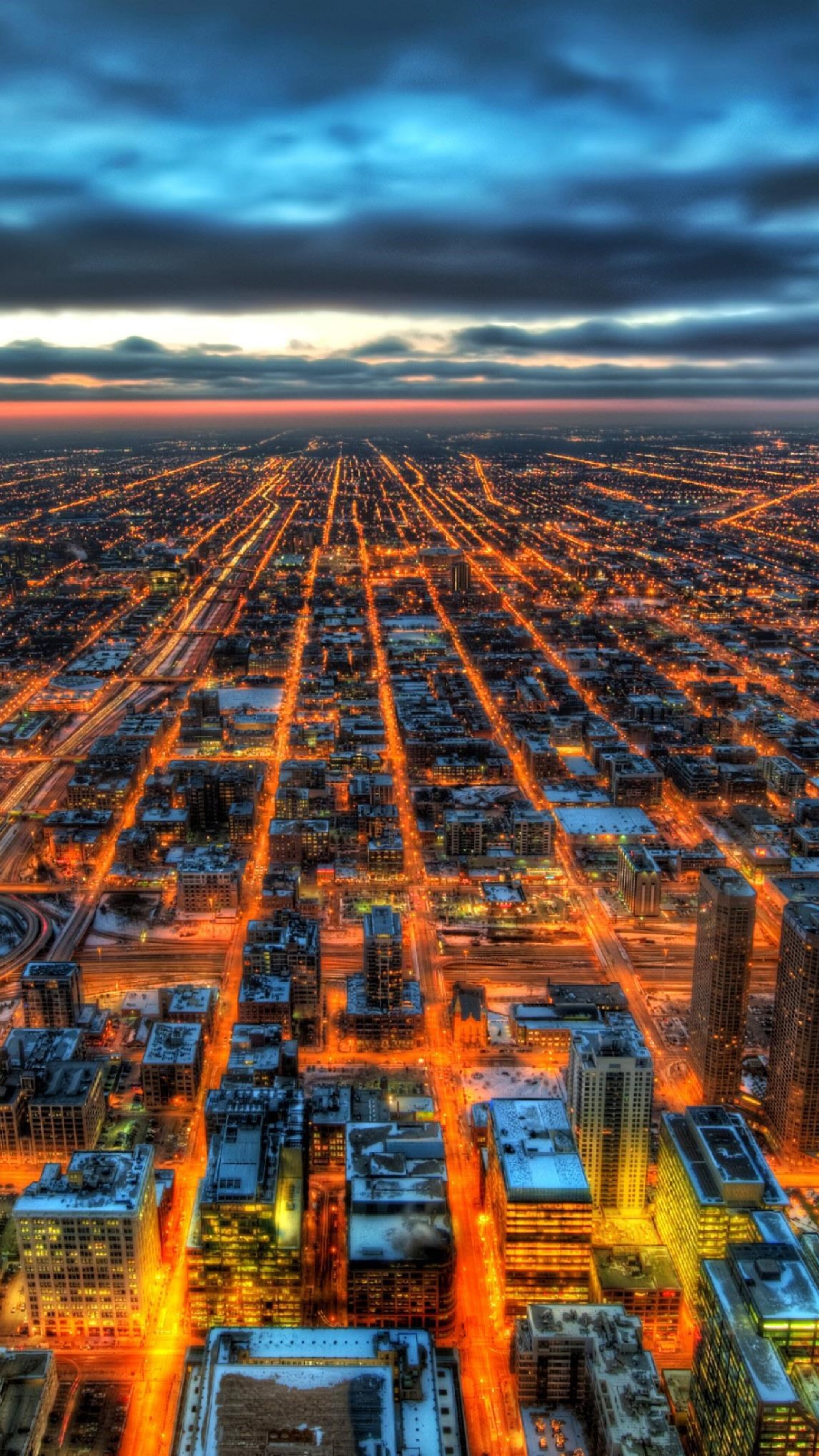 Chicago: Was the fifth-largest city in the world by 1900, Streetscape. 2160x3840 4K Wallpaper.