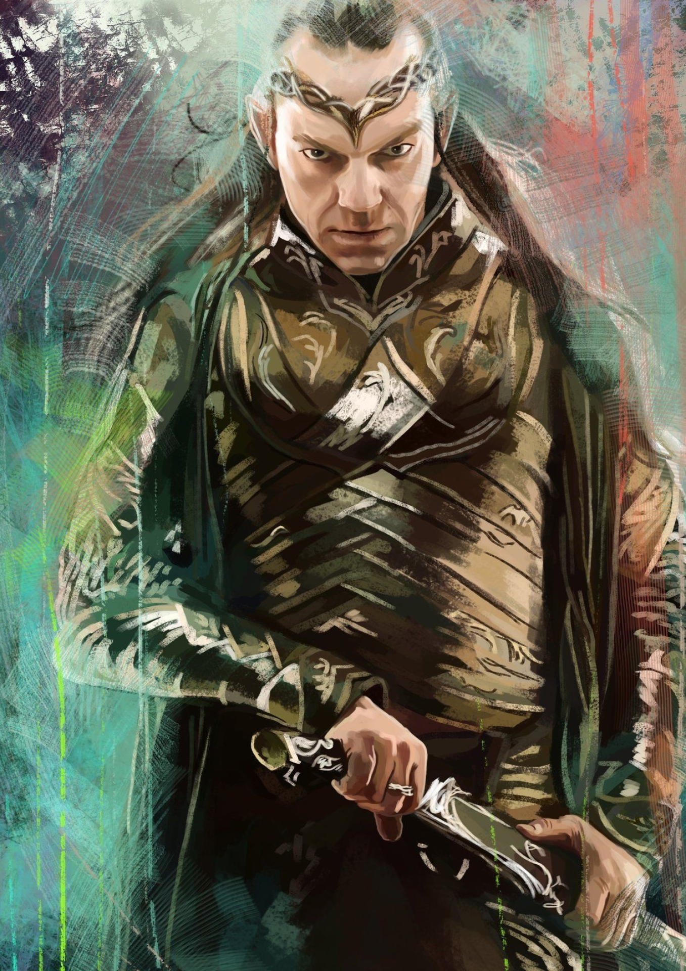 Elrond, Movies, Girl friend, Lord Elrond, 1360x1920 HD Phone