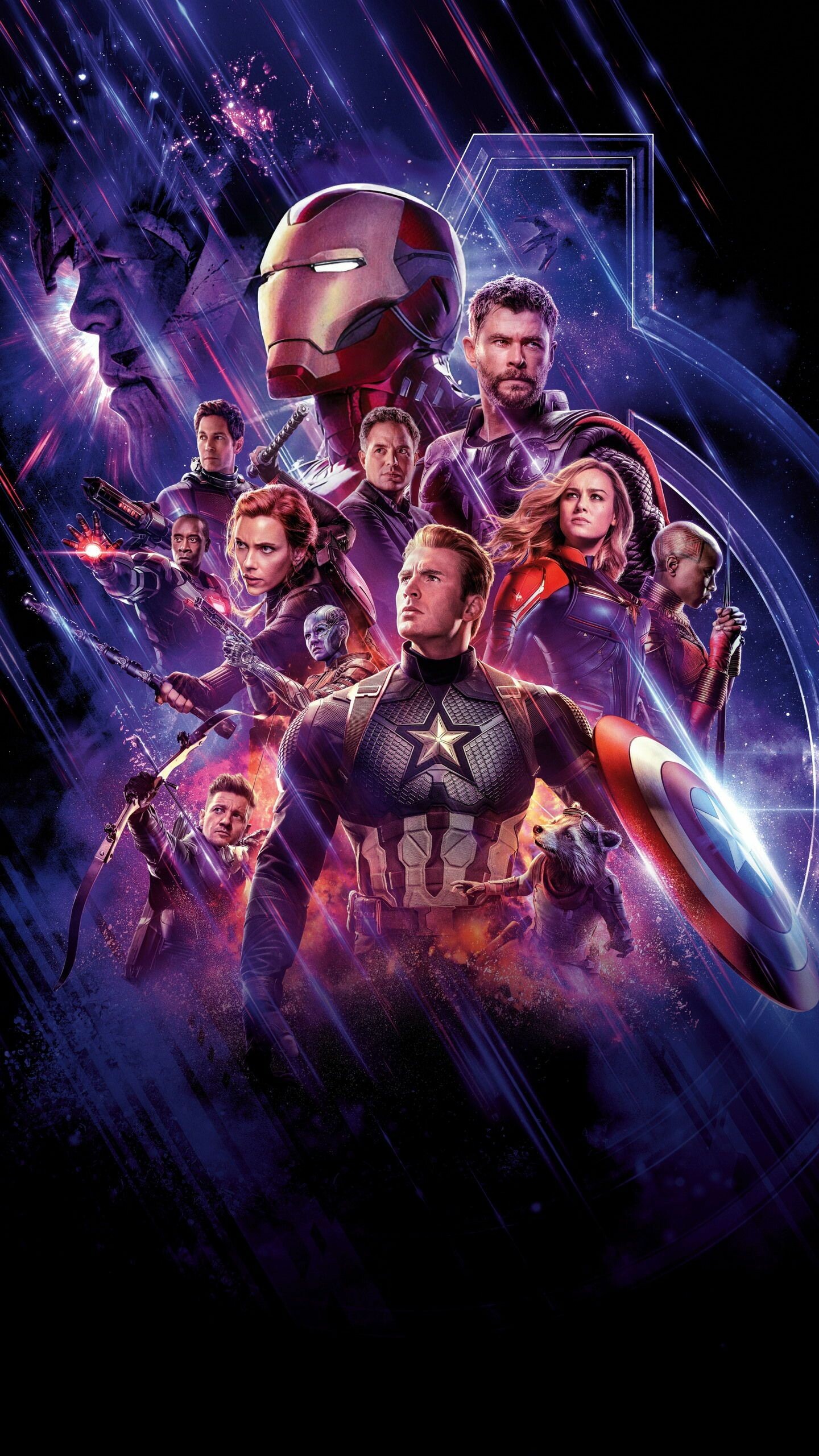 Avengers: After S.H.I.E.L.D. became a defunct agency due to the HYDRA infiltration, the team was no longer an American governmental division, therefore becoming an independent and private organization. 1440x2560 HD Wallpaper.