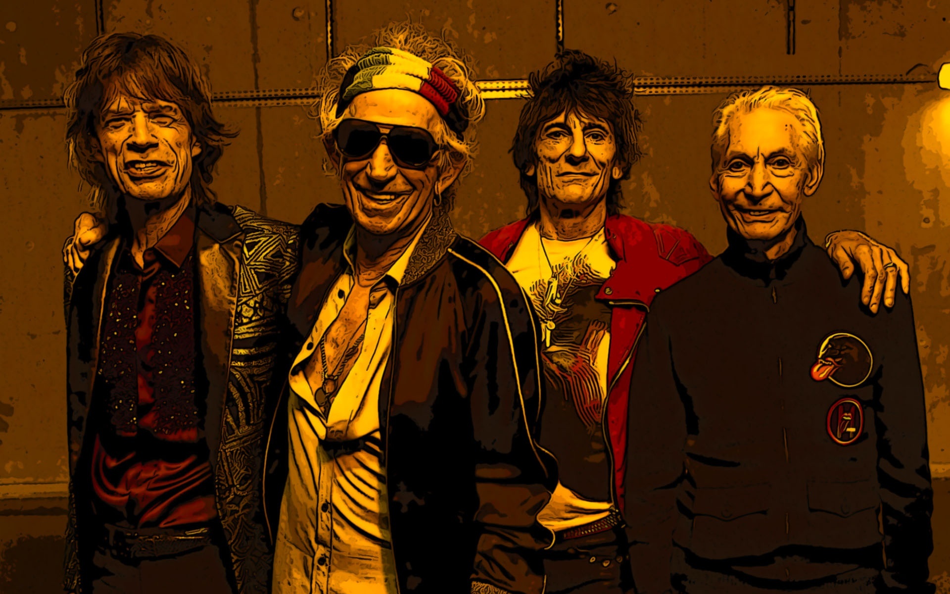 The Rolling Stones, Legendary rock band, Iconic music icons, Musical legacy, 1920x1200 HD Desktop