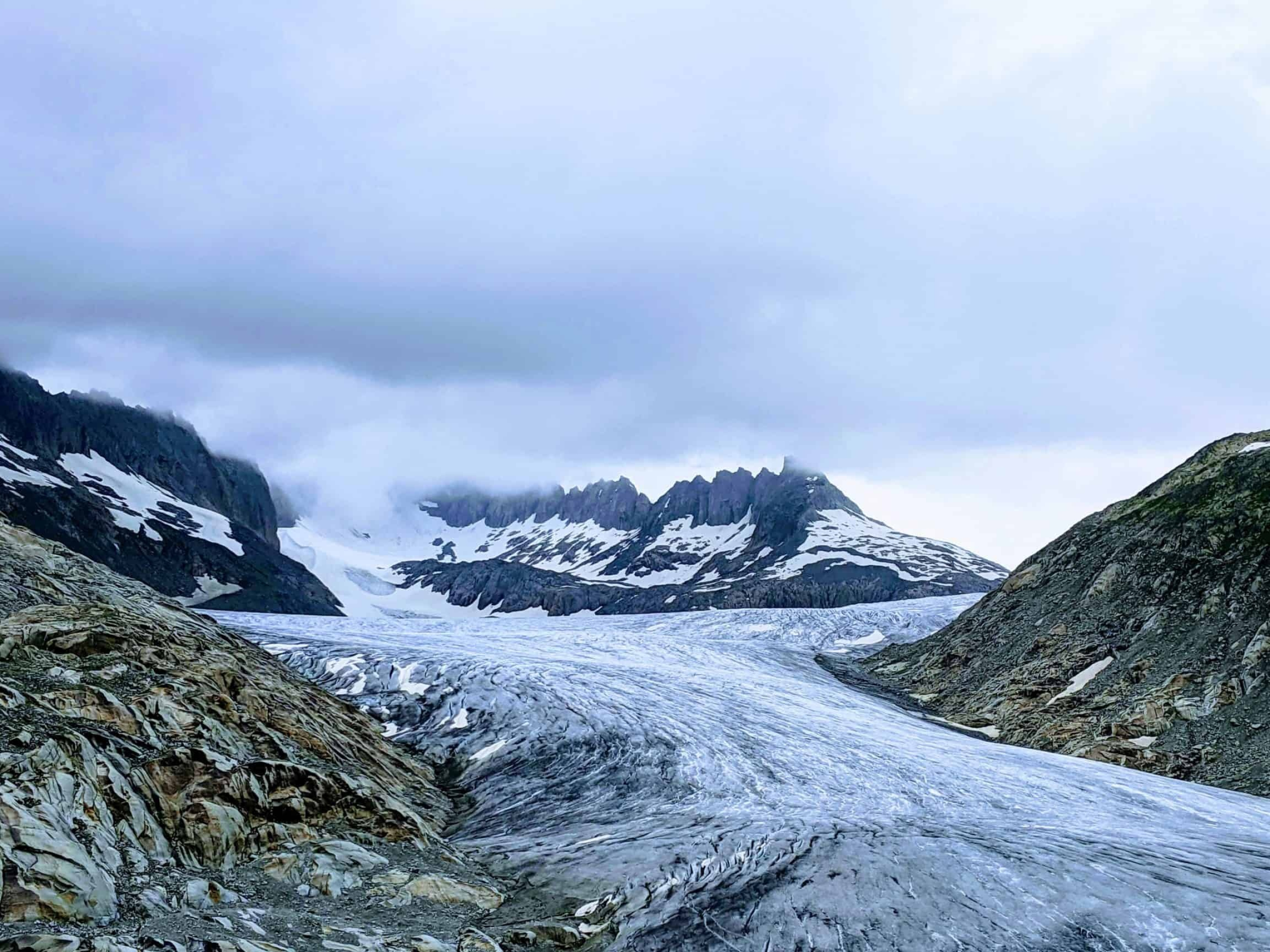 Rhone Glacier, Legendary Furka Pass, Swiss tour, Alpine adventure, 2560x1920 HD Desktop