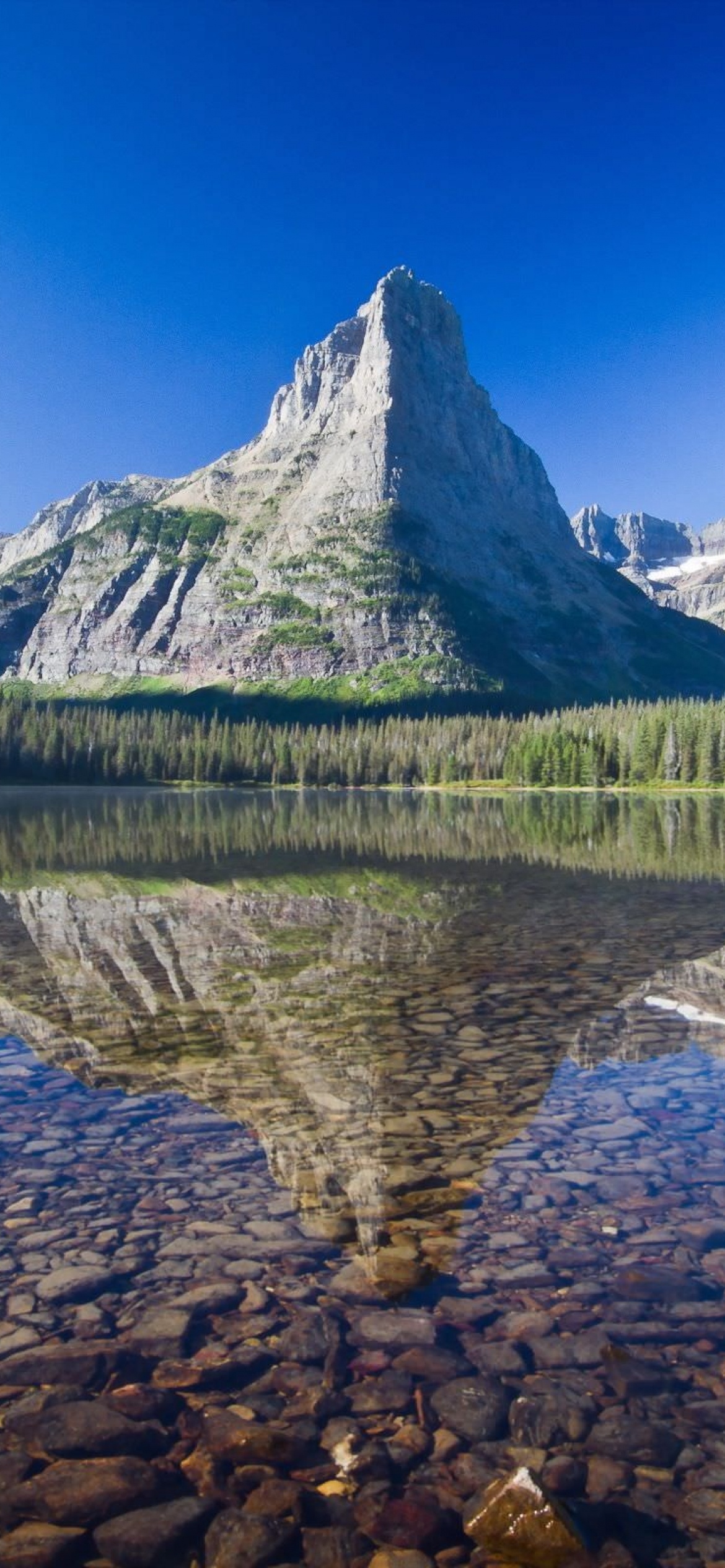 Glacier National Park, iPhone wallpaper, Stunning 4k landscape, 1170x2540 HD Phone