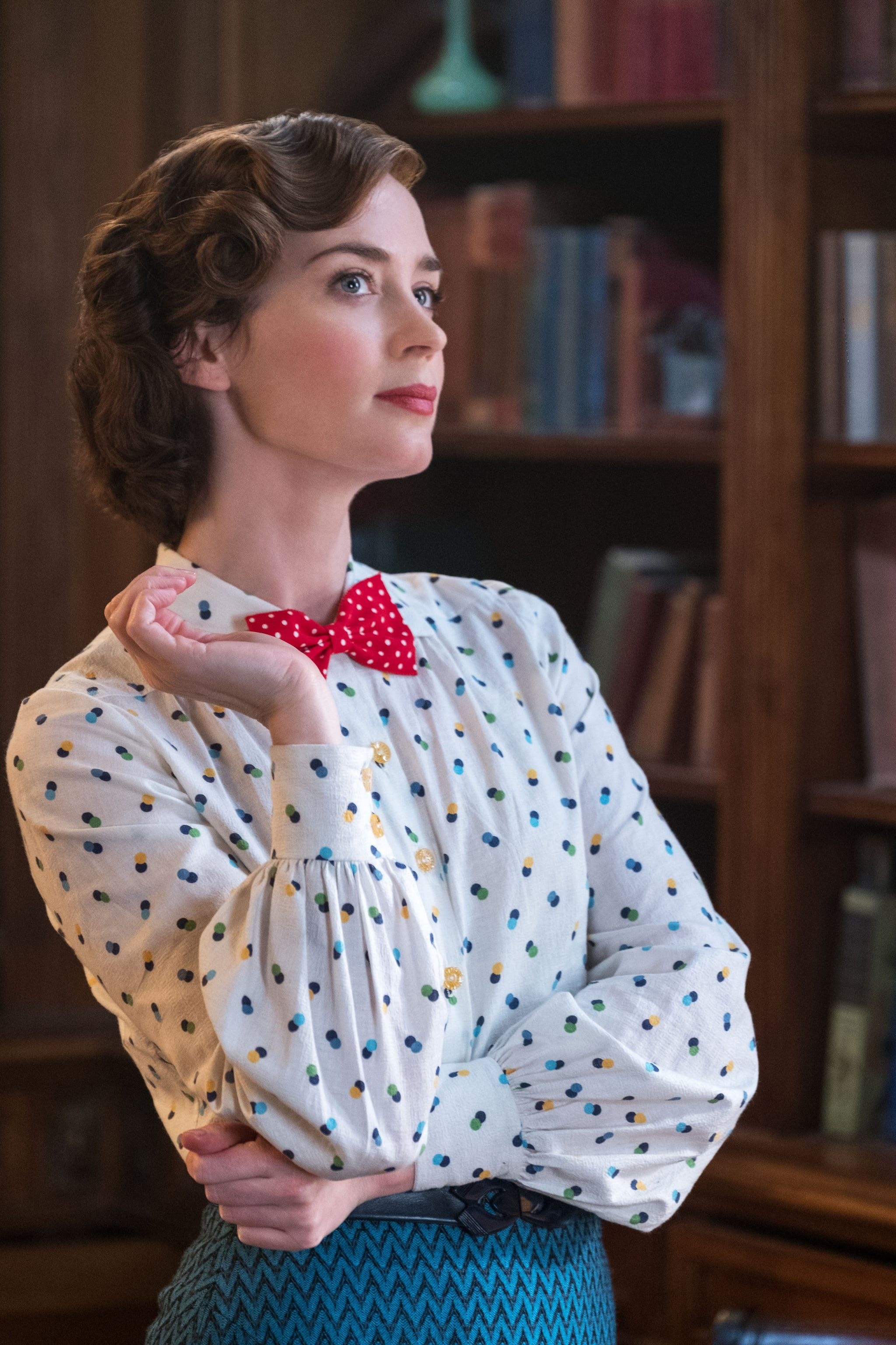 Mary Poppins Returns, 2018 movie, Emily Blunt, Smile, 2050x3080 HD Handy