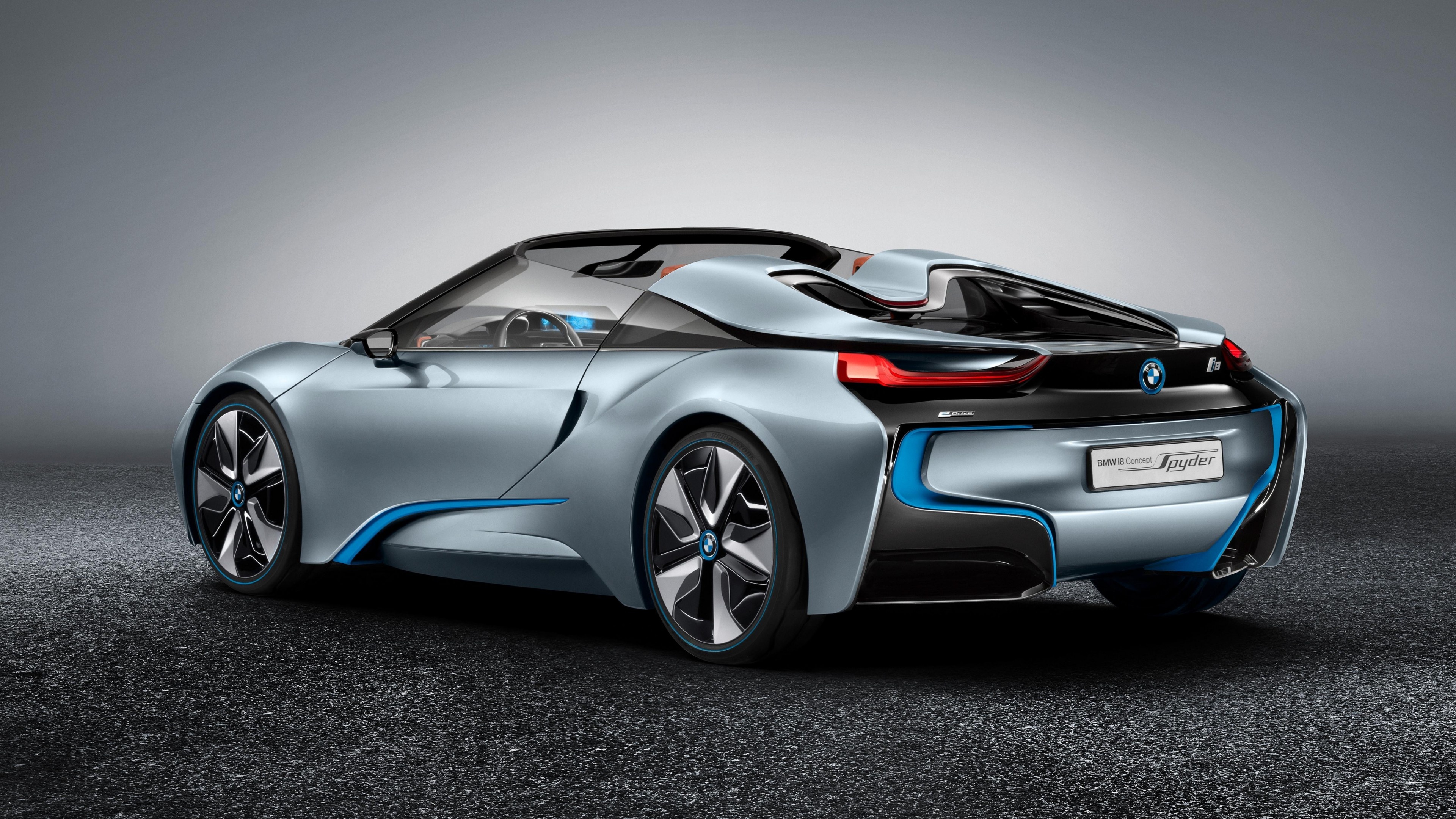 BMW i8, Open-top thrill, Roadster perfection, Exhilarating drive, Wind in your hair, 3840x2160 4K Desktop