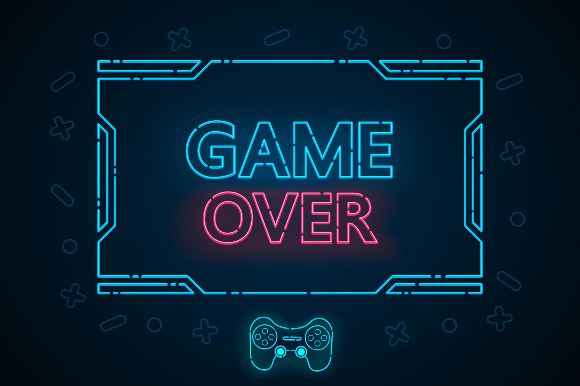 Game Over, Pixelated graphics, Classic gaming, Retro vibes, 1920x1280 HD Desktop