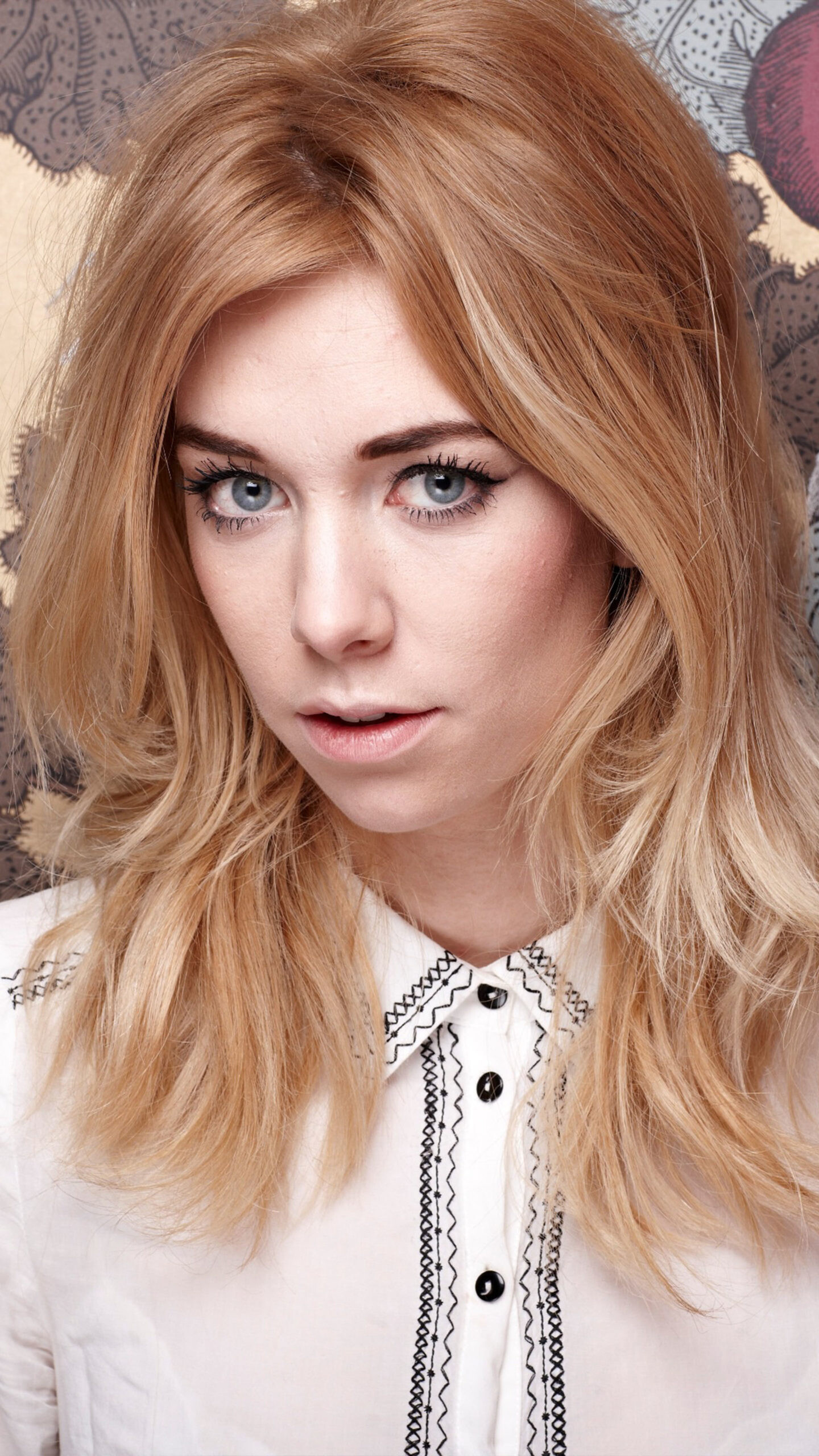 Vanessa Kirby: A performer who portrayed Estella in the BBC's mini-series adaptation of Great Expectations. 1440x2560 HD Background.