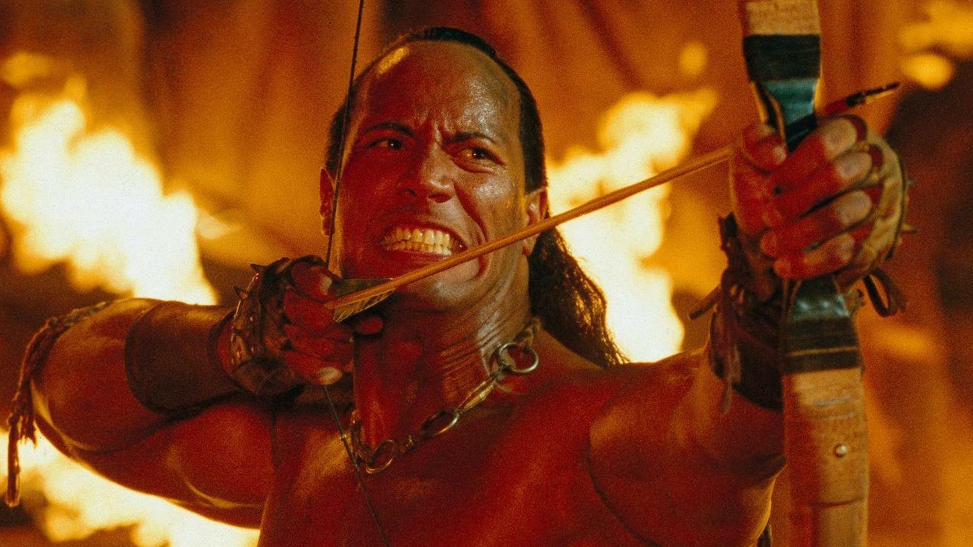 Dwayne Johnson (The Scorpion King): One of the last Akkadians, A very honorable assassin. 2000x1130 HD Wallpaper.