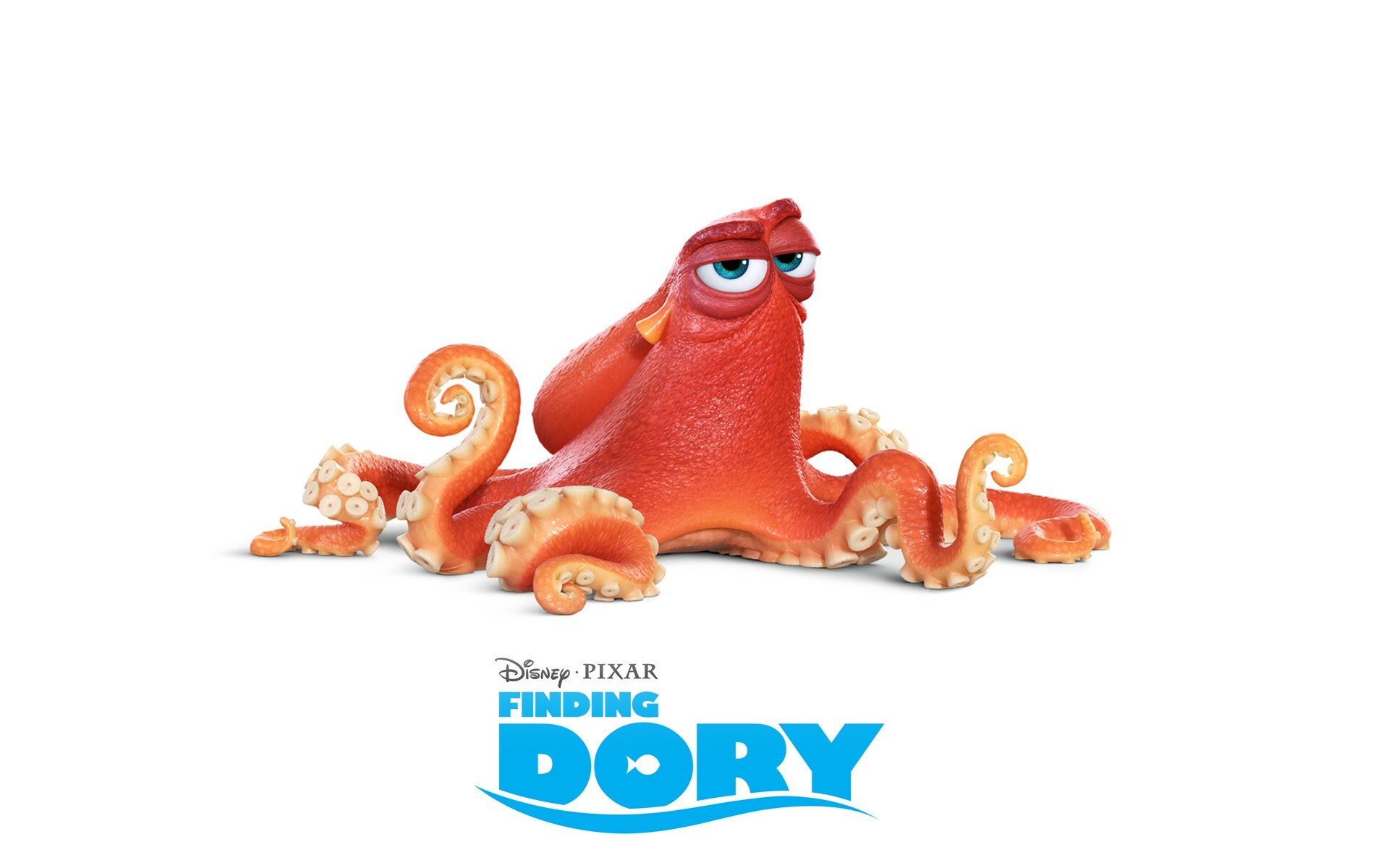 Finding Dory: Hank, Poster, Animation, Disney Studios. 1920x1200 HD Wallpaper.