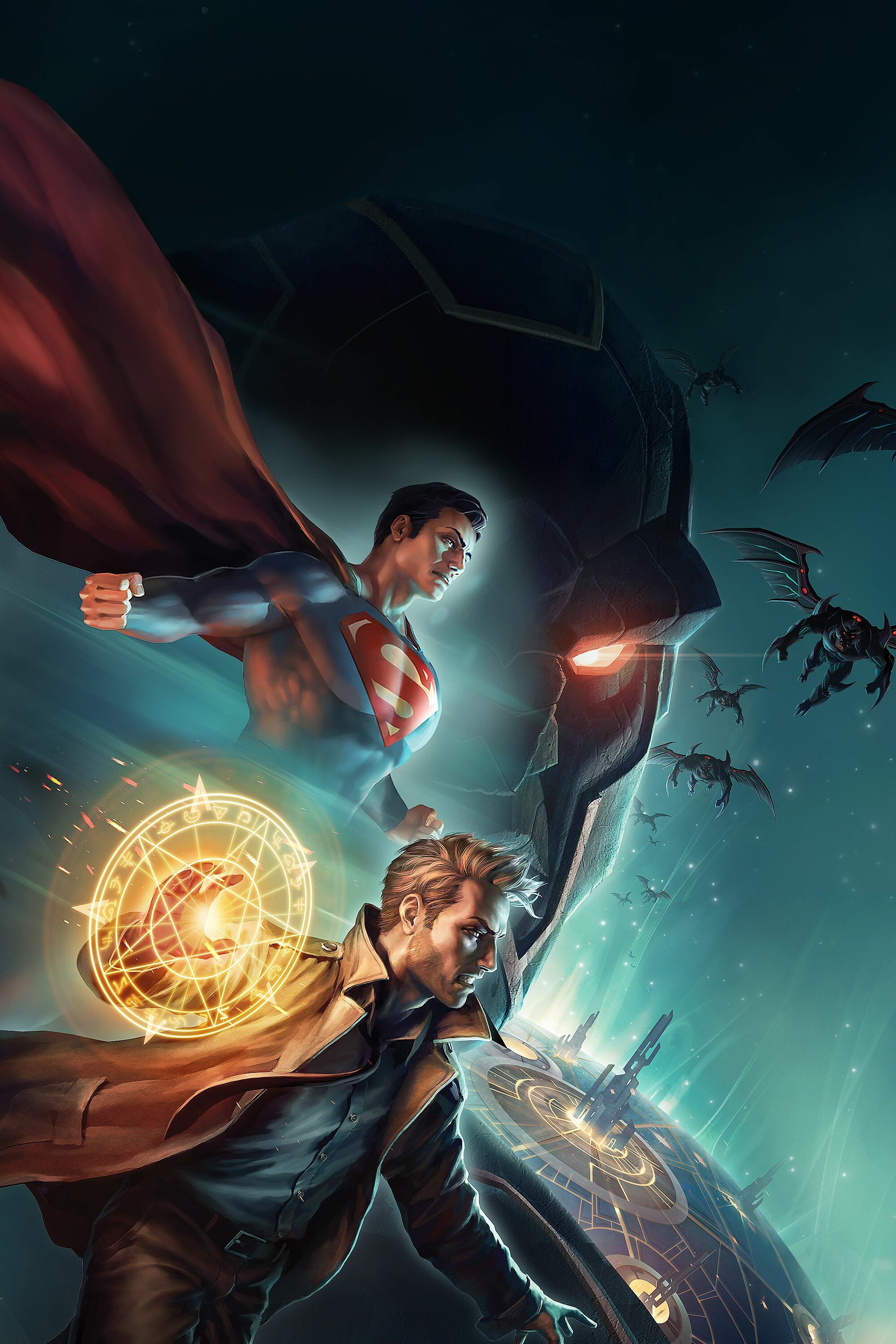 DC: Justice League Dark: Apokolips War, Superman, John Constantine. 2000x3000 HD Wallpaper.
