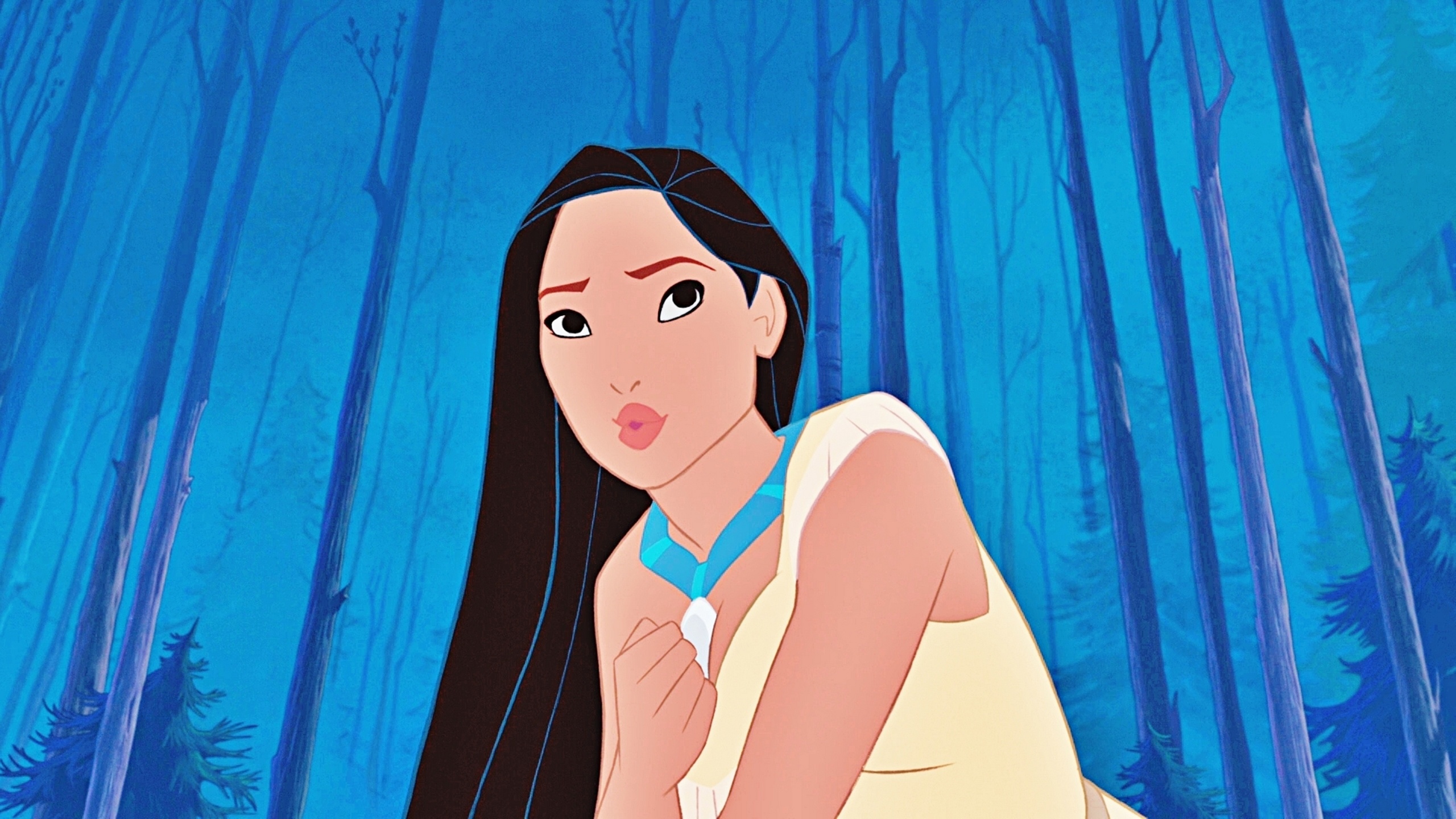 Pocahontas Disney wallpaper, Stunning visuals, Captivating scenes, Samantha Thompson, 2560x1440 HD Desktop