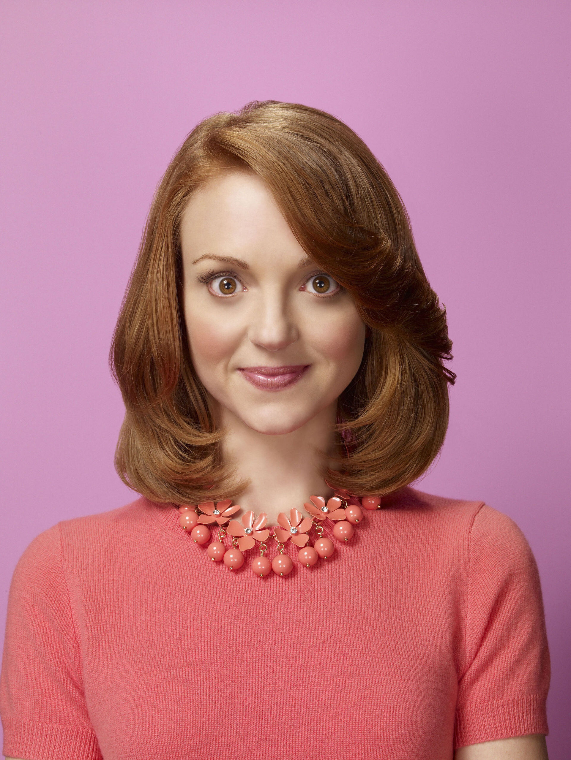 Glee (TV series): Jayma Mays as Emma Pillsbury, A guidance counselor at the William McKinley High School. 1930x2560 HD Wallpaper.