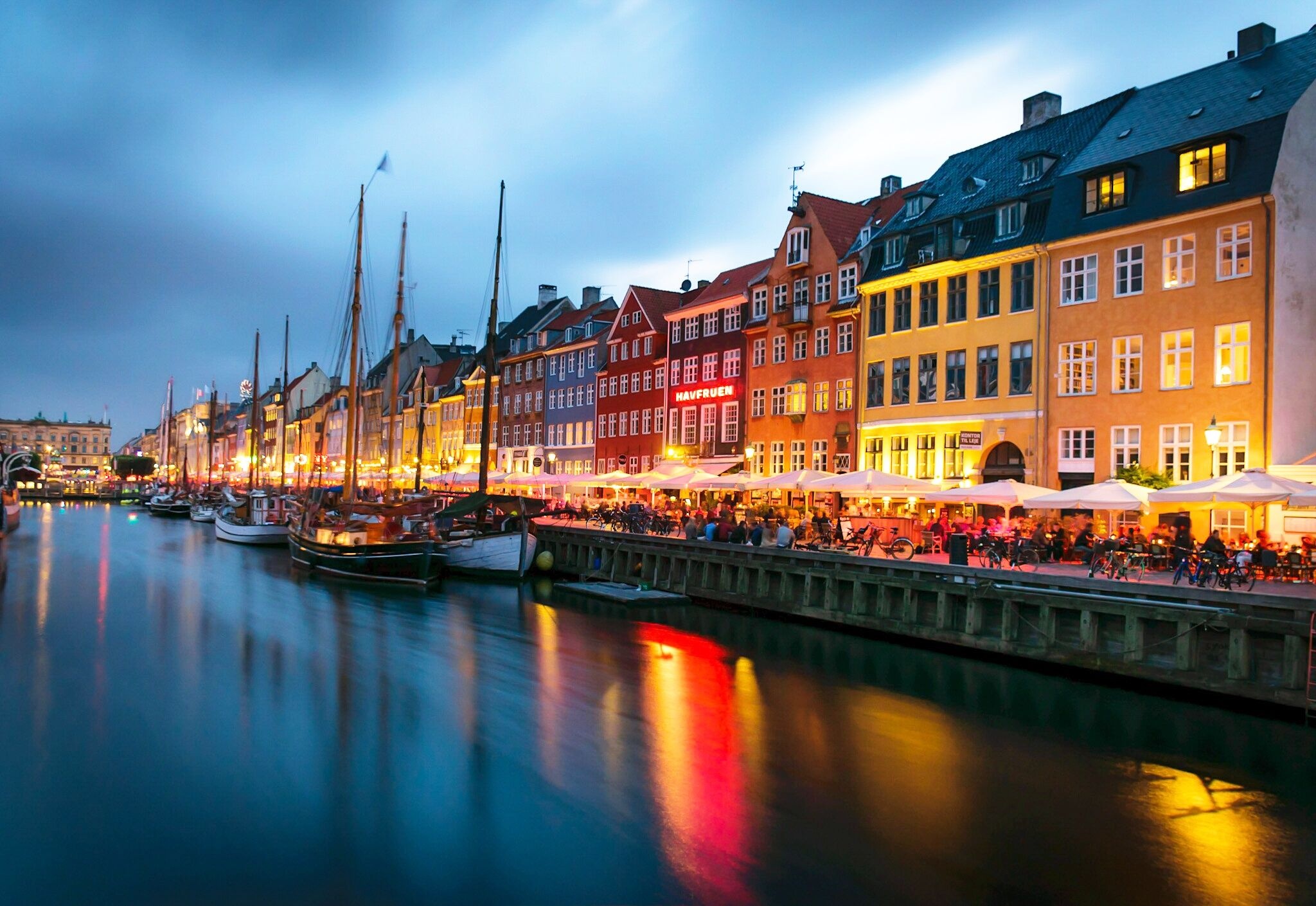 Nyhavn district charm, Copenhagen waterside, RCityPorn wonder, Danish architecture, 2050x1410 HD Desktop