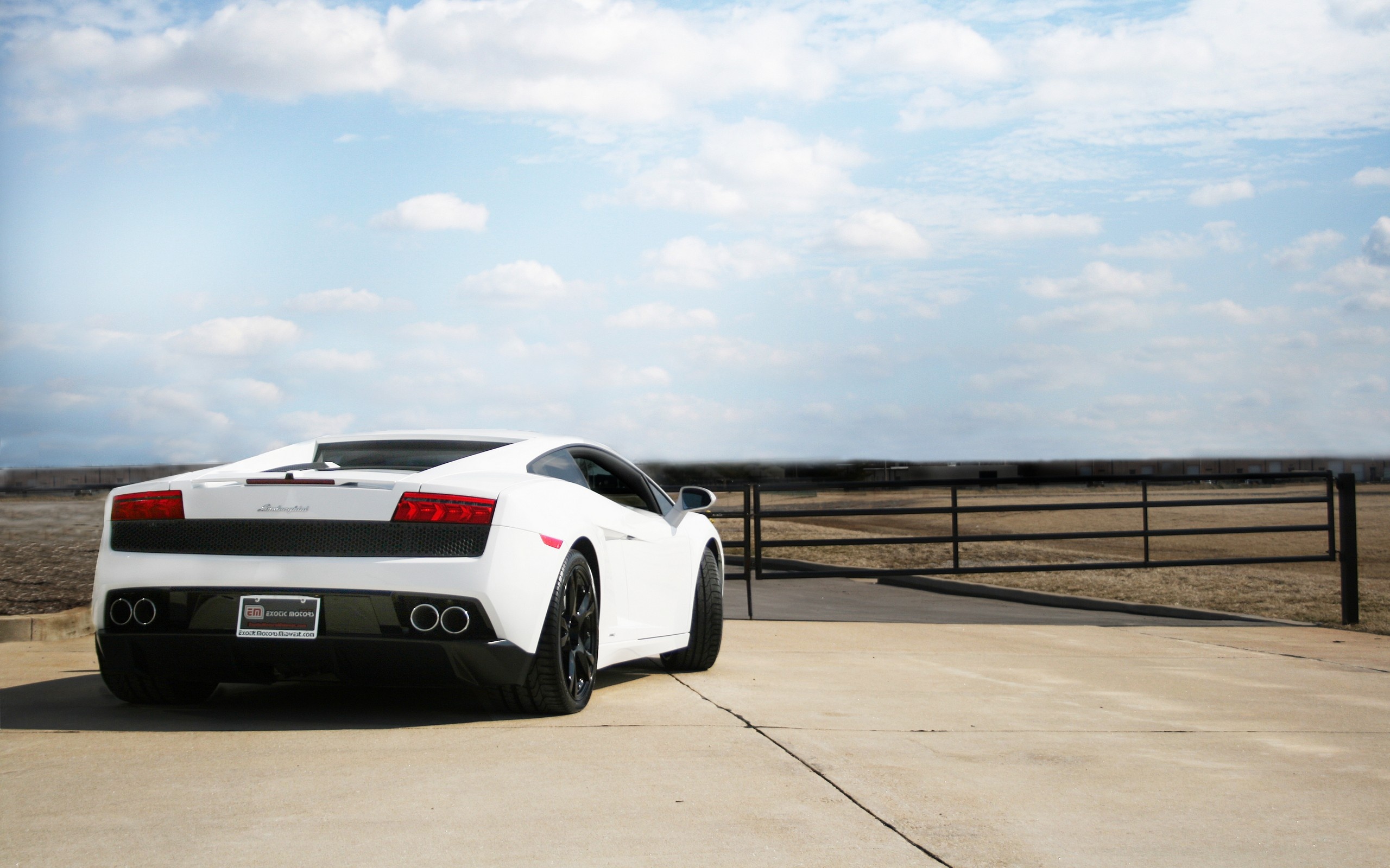 White Lamborghini Gallardo, HD wallpapers, Desktop background, Automotive excellence, 2560x1600 HD Desktop