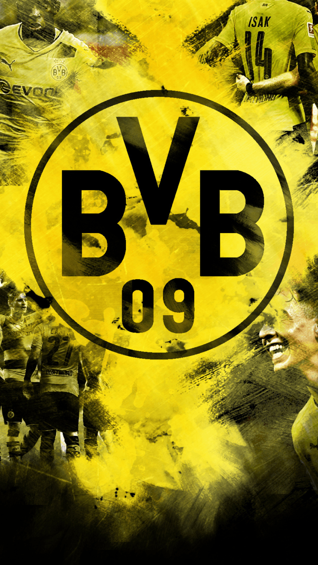 Borussia Dortmund: The 12th richest football team in the world. 1080x1920 Full HD Wallpaper.