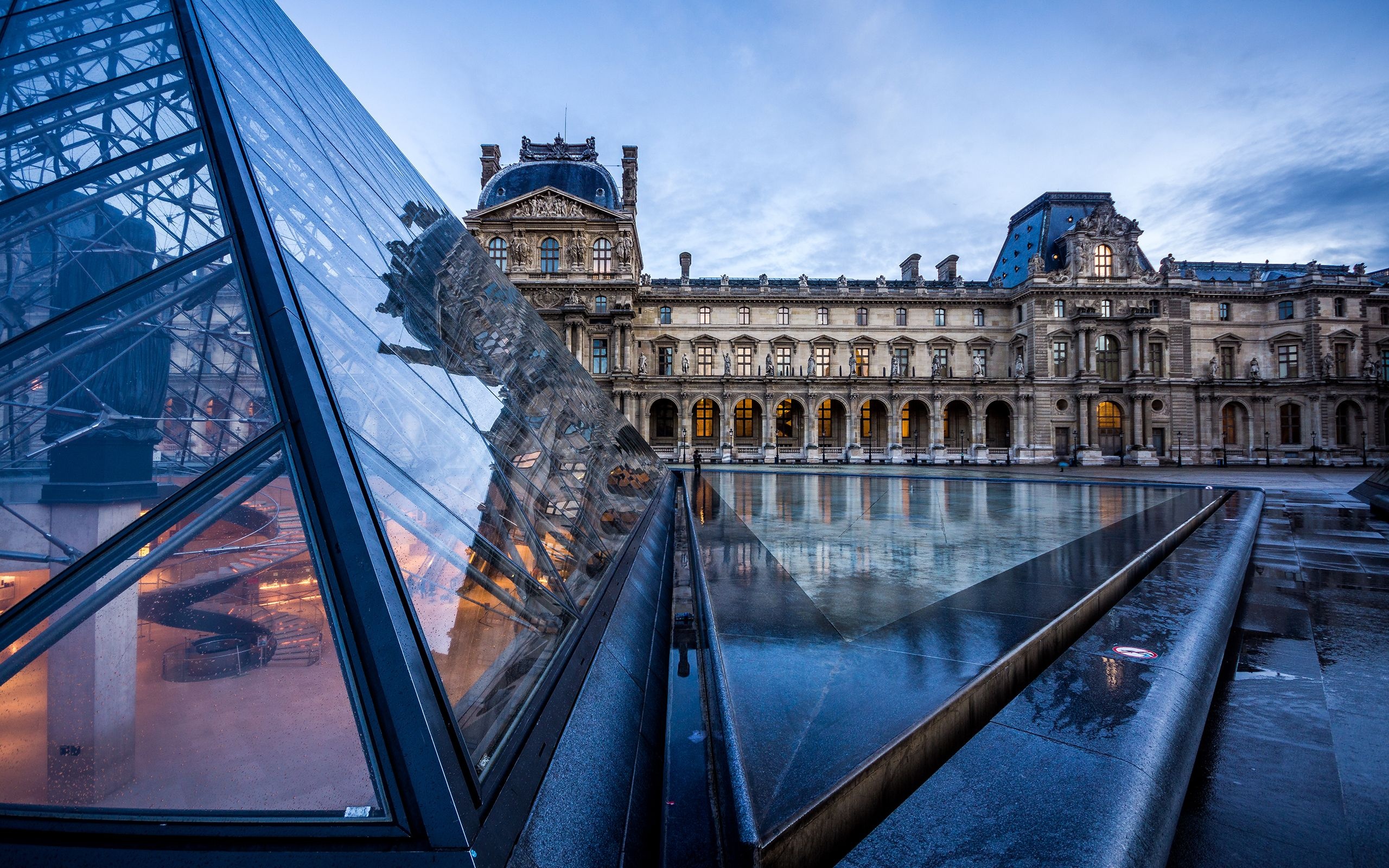 Louvre wallpaper collection, Artistic marvels, Cultural heritage, Iconic landmark, 2560x1600 HD Desktop