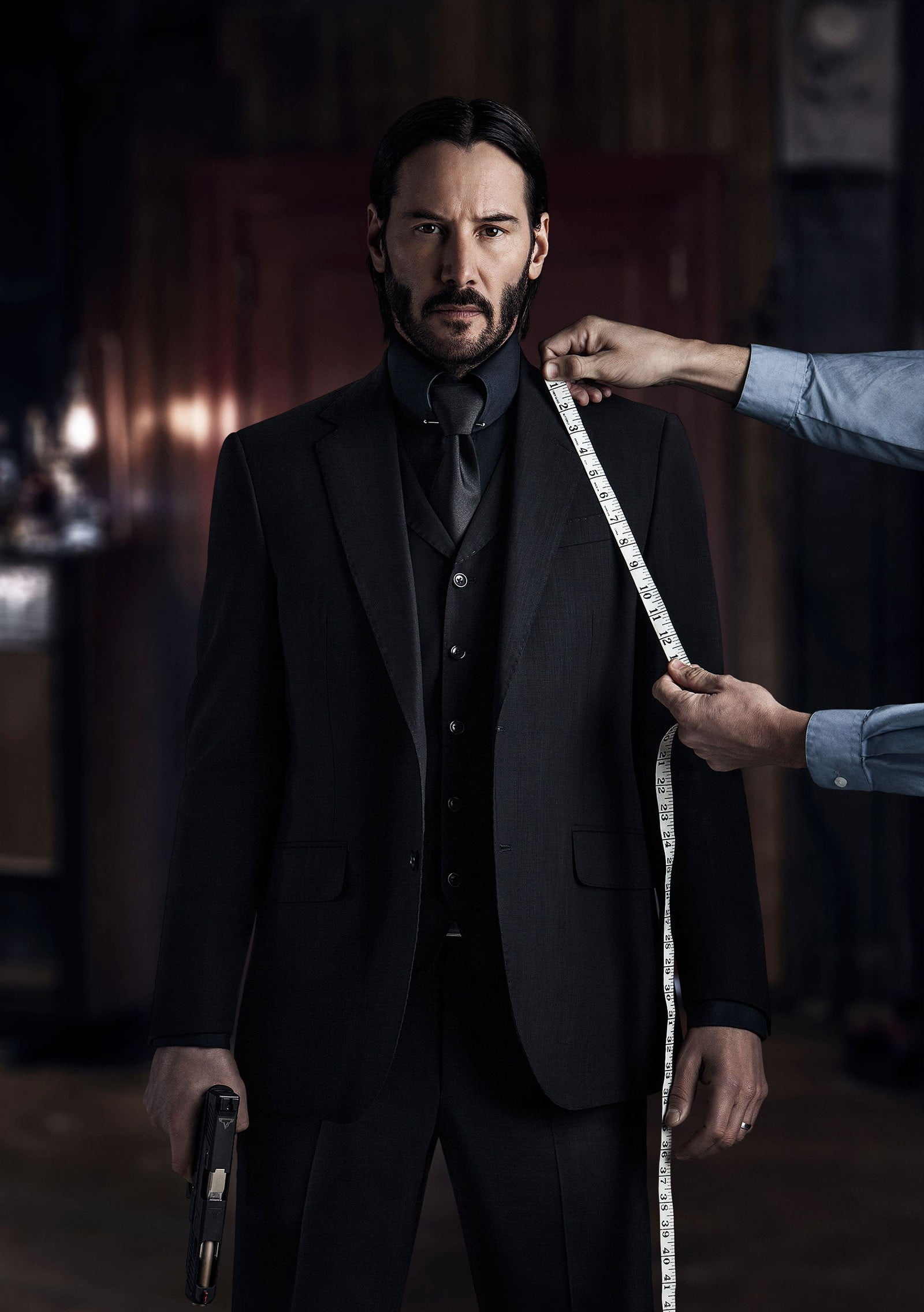 John Wick: Chapter 2, High-octane action, Skilled assassin, Thrilling sequel, 1600x2280 HD Handy