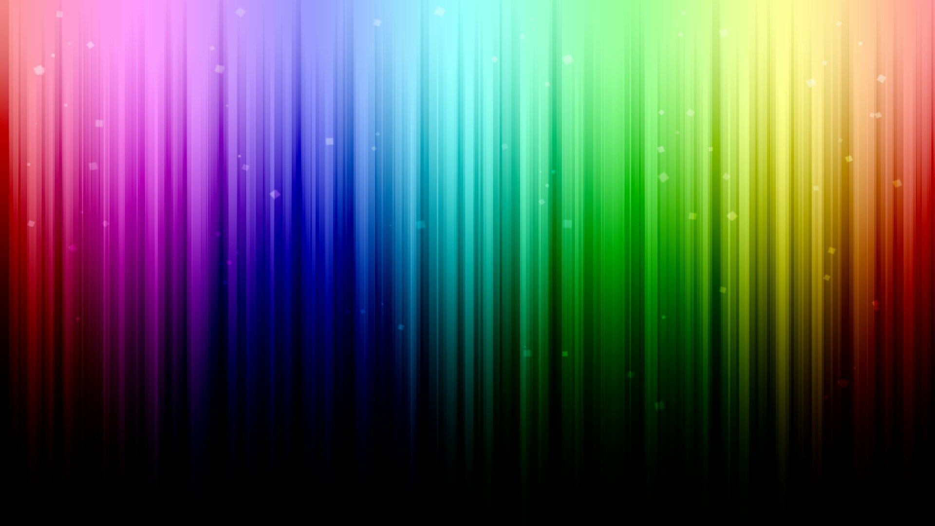 Rainbow Colors: Abstract gradient, Multitone pattern, Graphics. 1920x1080 Full HD Wallpaper.