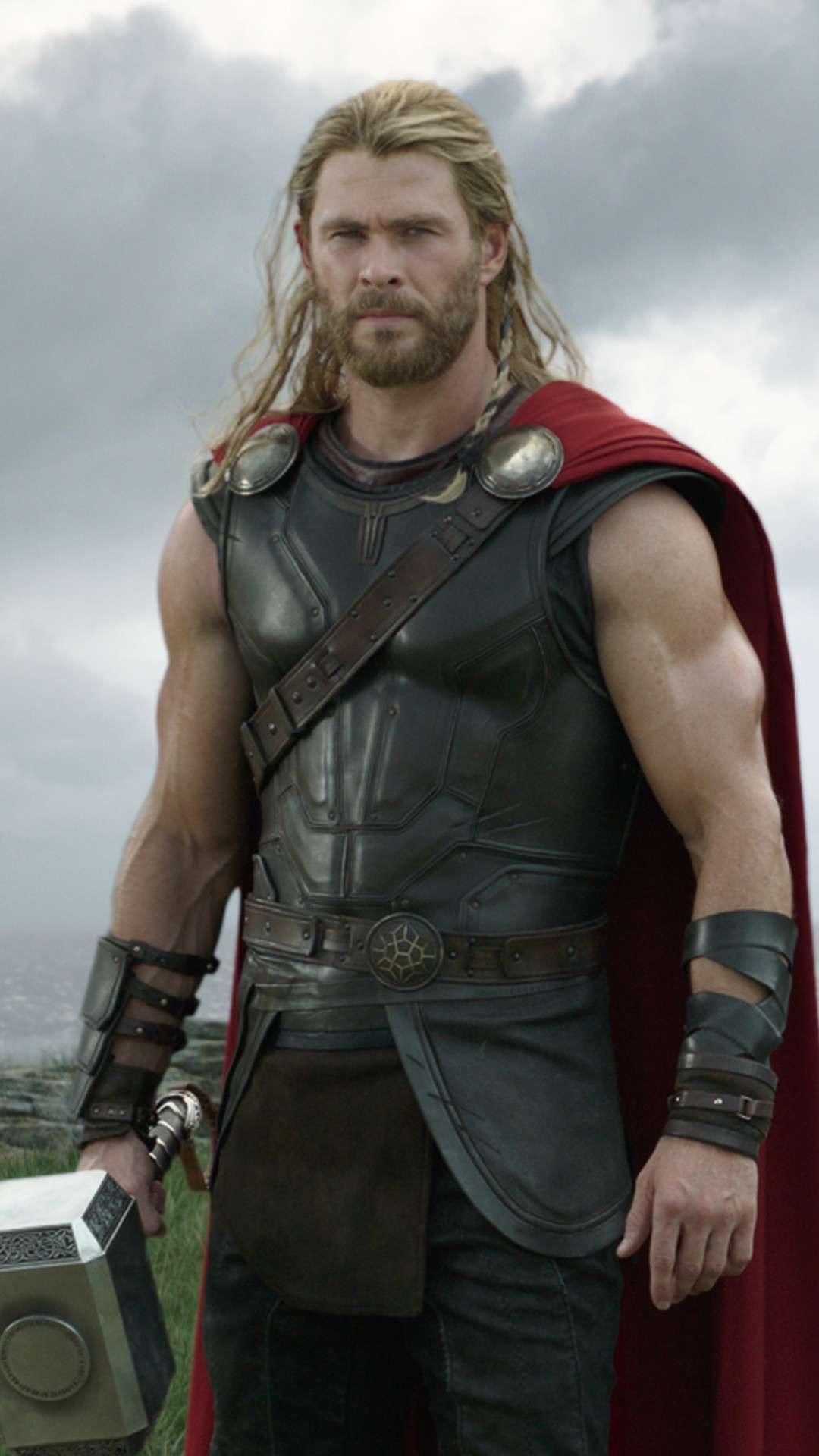 Chris Hemsworth, The Immigrant song, Marvel, Epic poster, 1080x1920 Full HD Phone