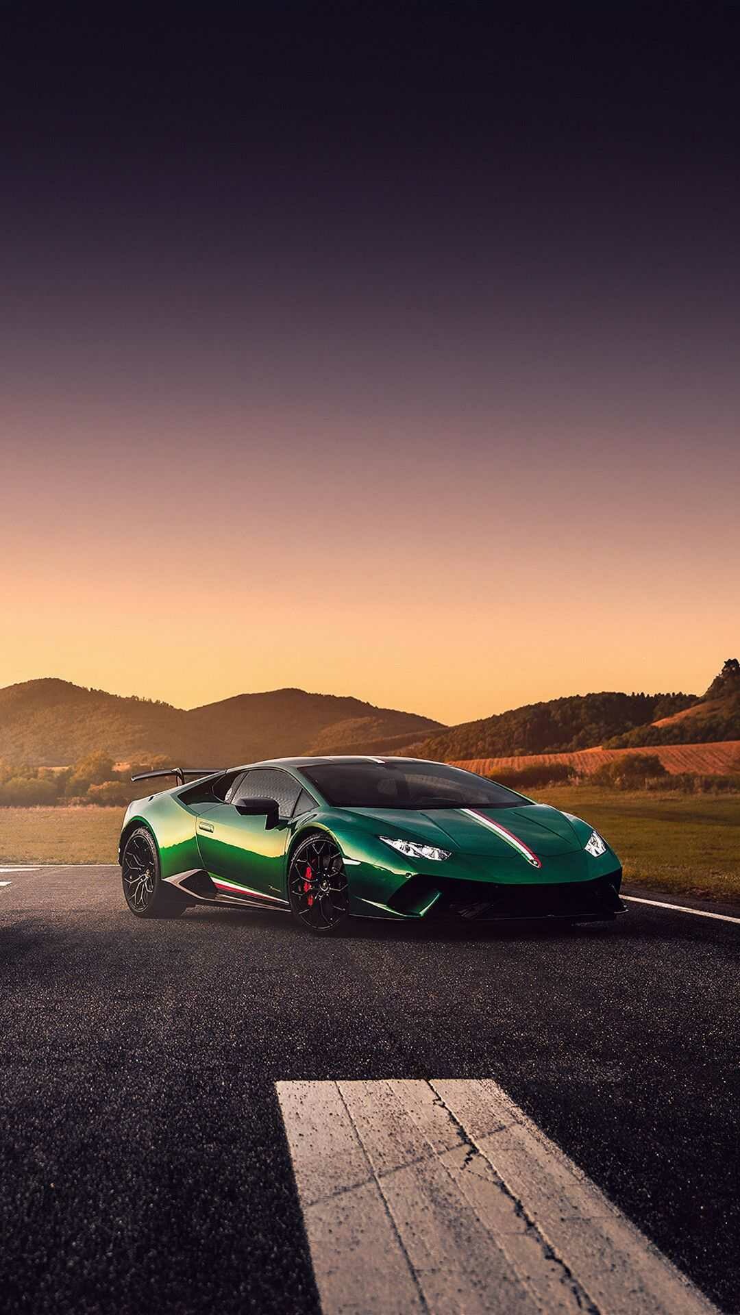 Lamborghini: The Gallardo was the highest selling model of the Italian manufacturer, Huracan. 1080x1920 Full HD Background.