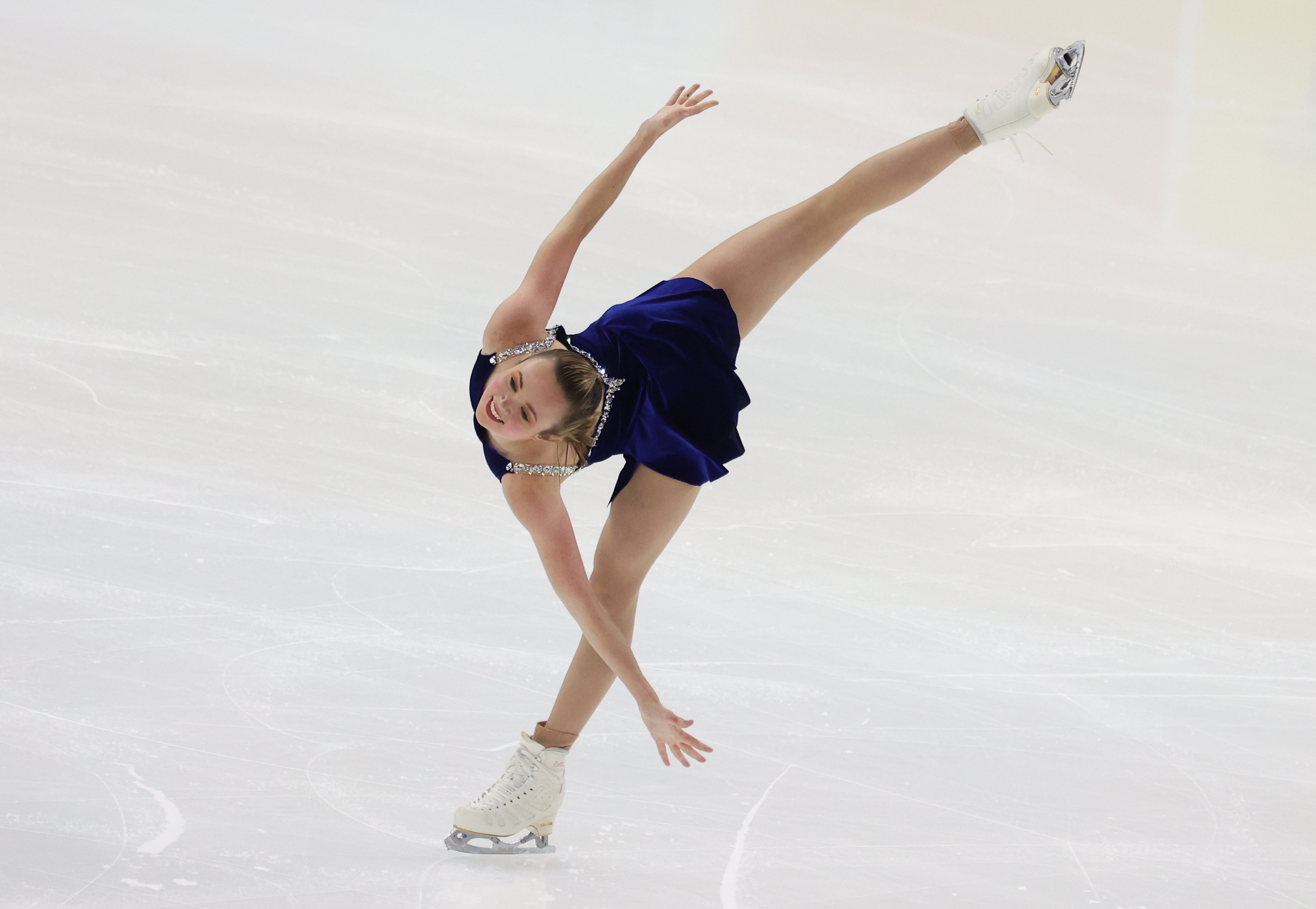 Mariah Bell, Record-breaking skate, Nathan Chen's teammate, Must-watch competition, 3000x2080 HD Desktop