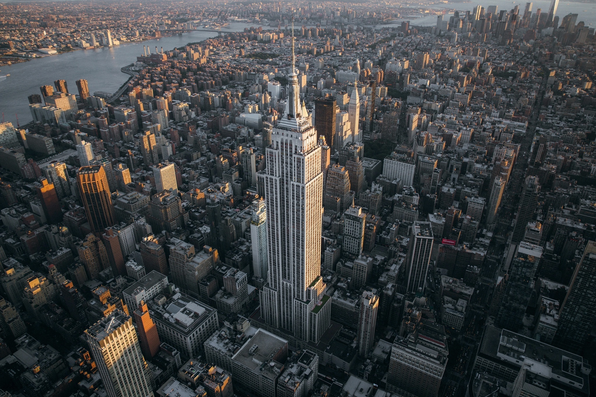 Empire State Building, Breathtaking skyline, Urban architecture, Famous attraction, 2050x1370 HD Desktop