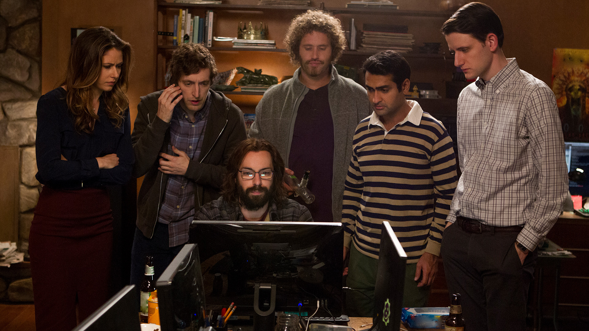 Silicon Valley official website, HBO series, Tech industry satire, Comedy-drama, 1920x1080 Full HD Desktop