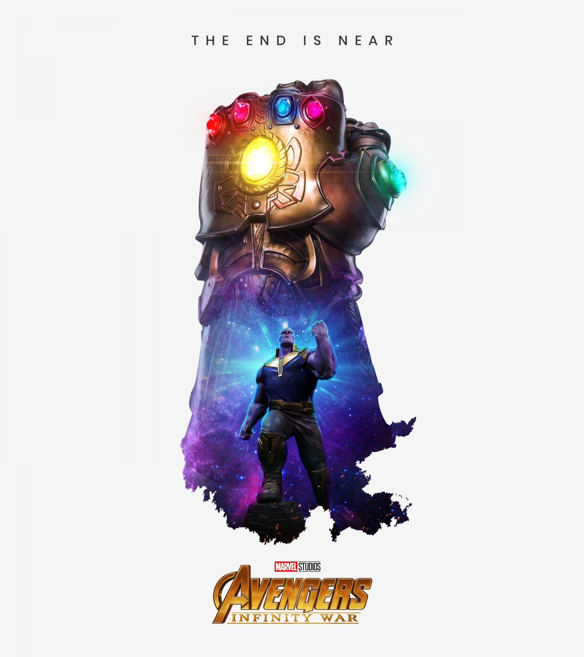 Avengers Infinity War, The Infinity Gauntlet wallpapers, 1920x2160 HD Phone