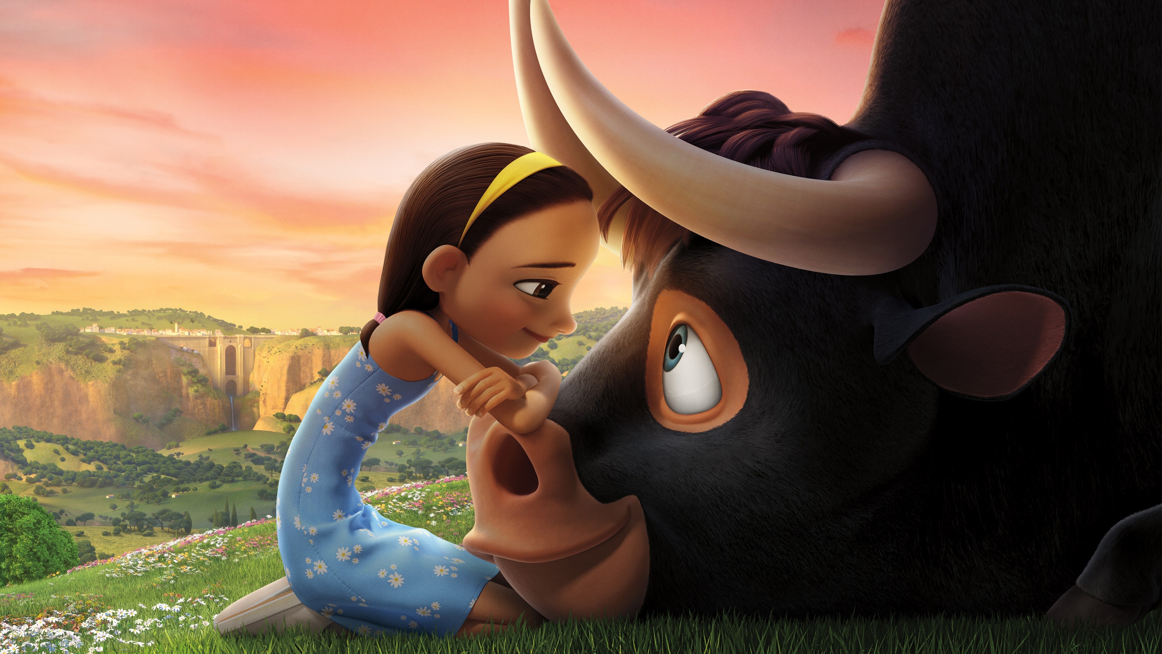 Ferdinand animation, HD download, Movie wallpapers, 3840x2160 4K Desktop