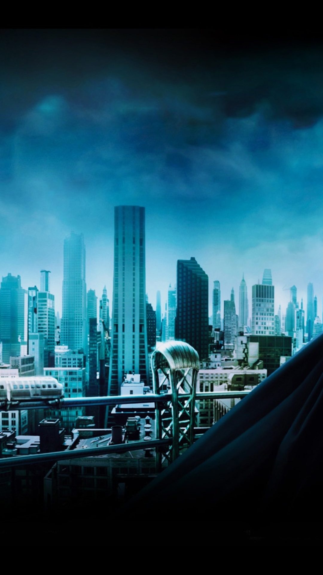 Gotham skyline, Phone wallpapers, 1080x1920 Full HD Phone