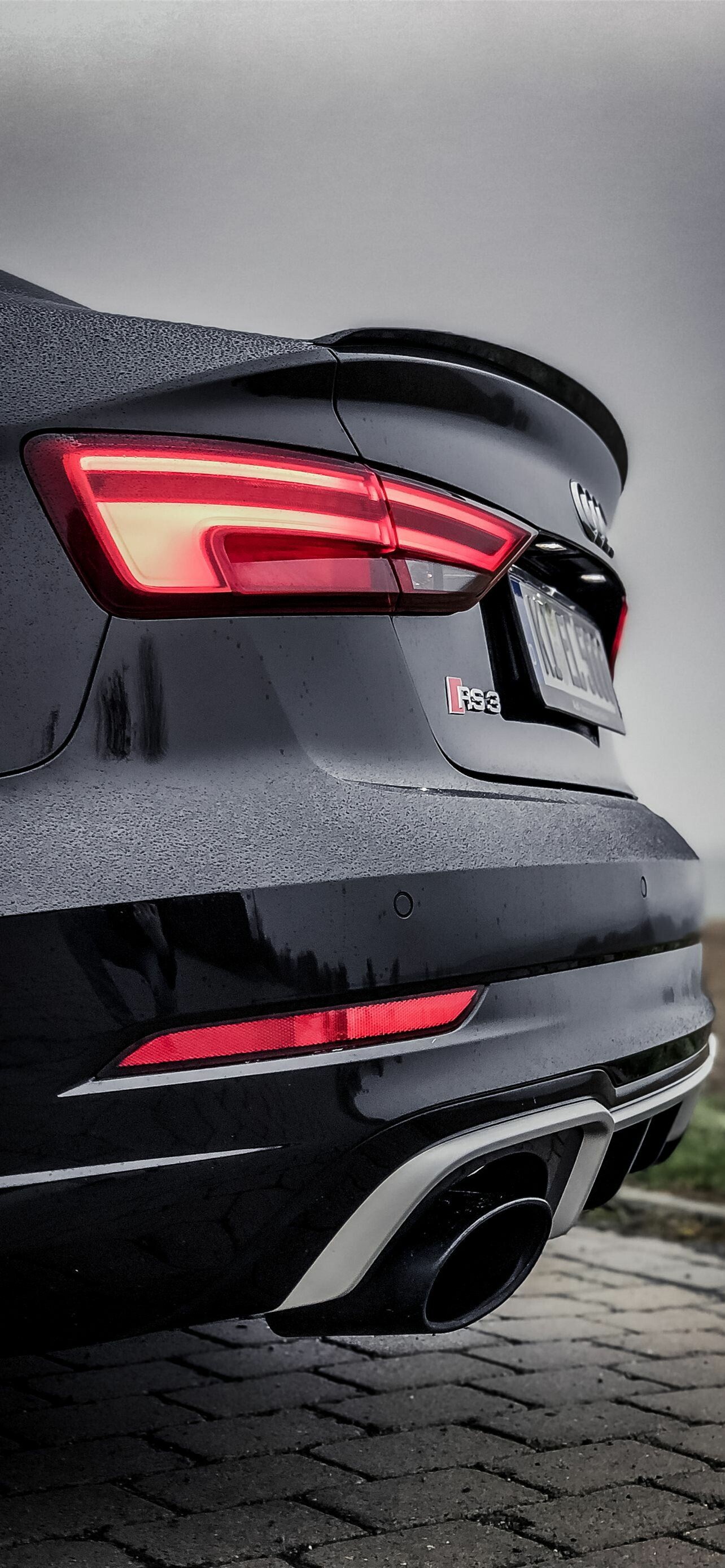 Audi: Known for the logo of four rings, RS3. 1290x2780 HD Background.