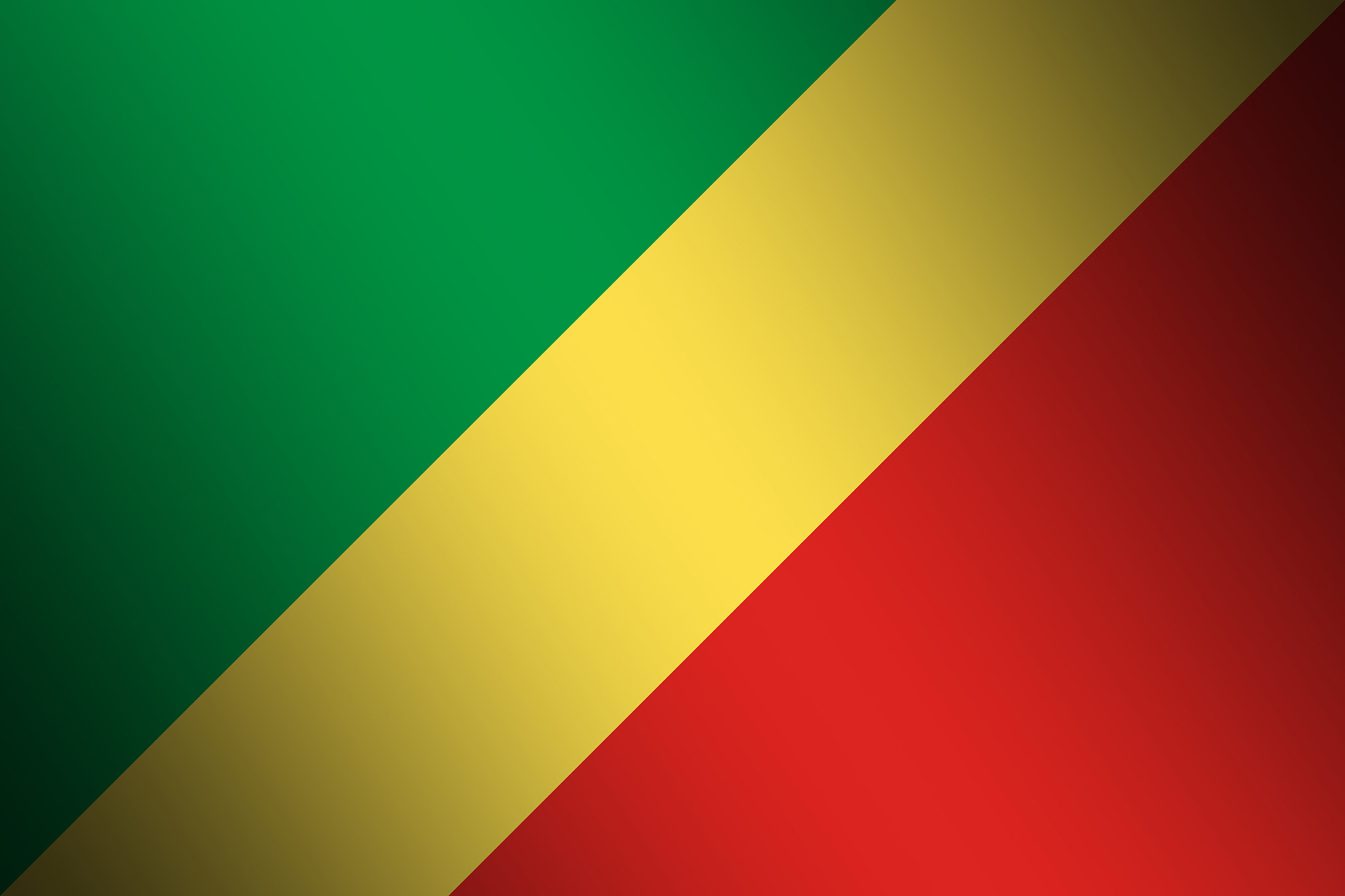 Flag of Republic of the Congo, The flag, Republic of the Congo, Flag, 2000x1340 HD Desktop