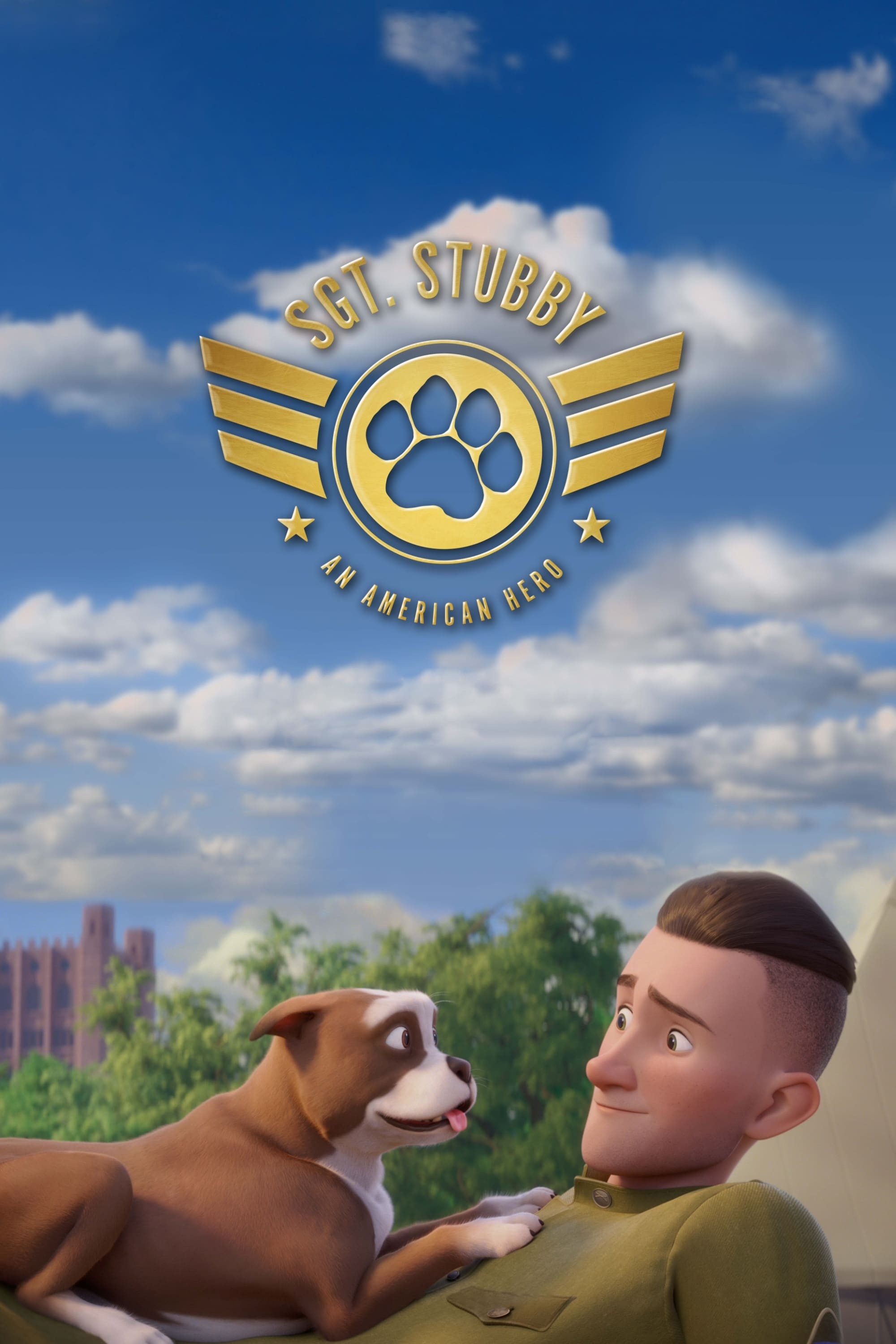 Sgt. Stubby: An American Hero, Heartwarming animation, Historical significance, True hero, 2000x3000 HD Phone