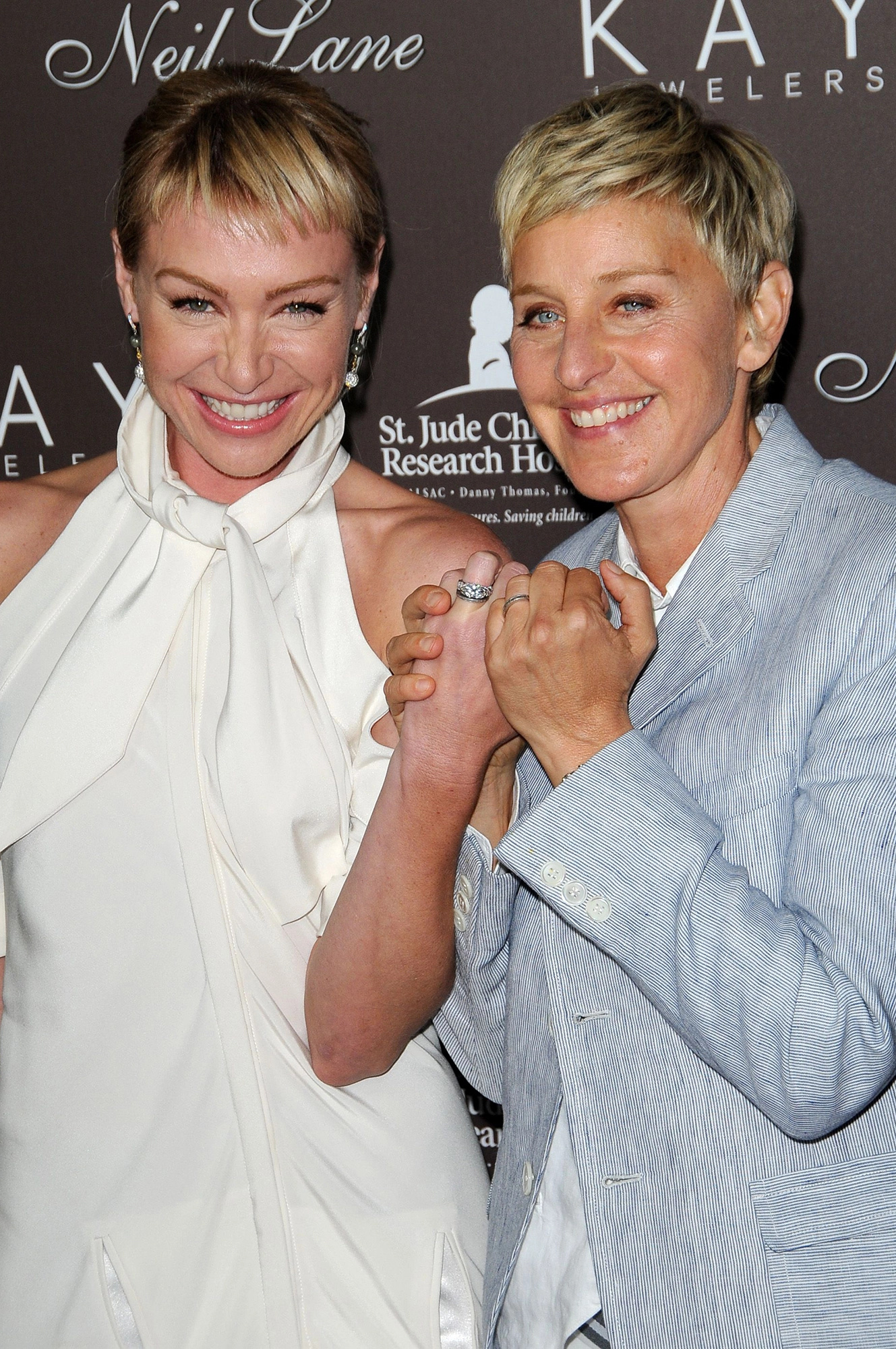 Ellen DeGeneres, Portia de Rossi, Relationship timeline, 1330x2000 HD Phone