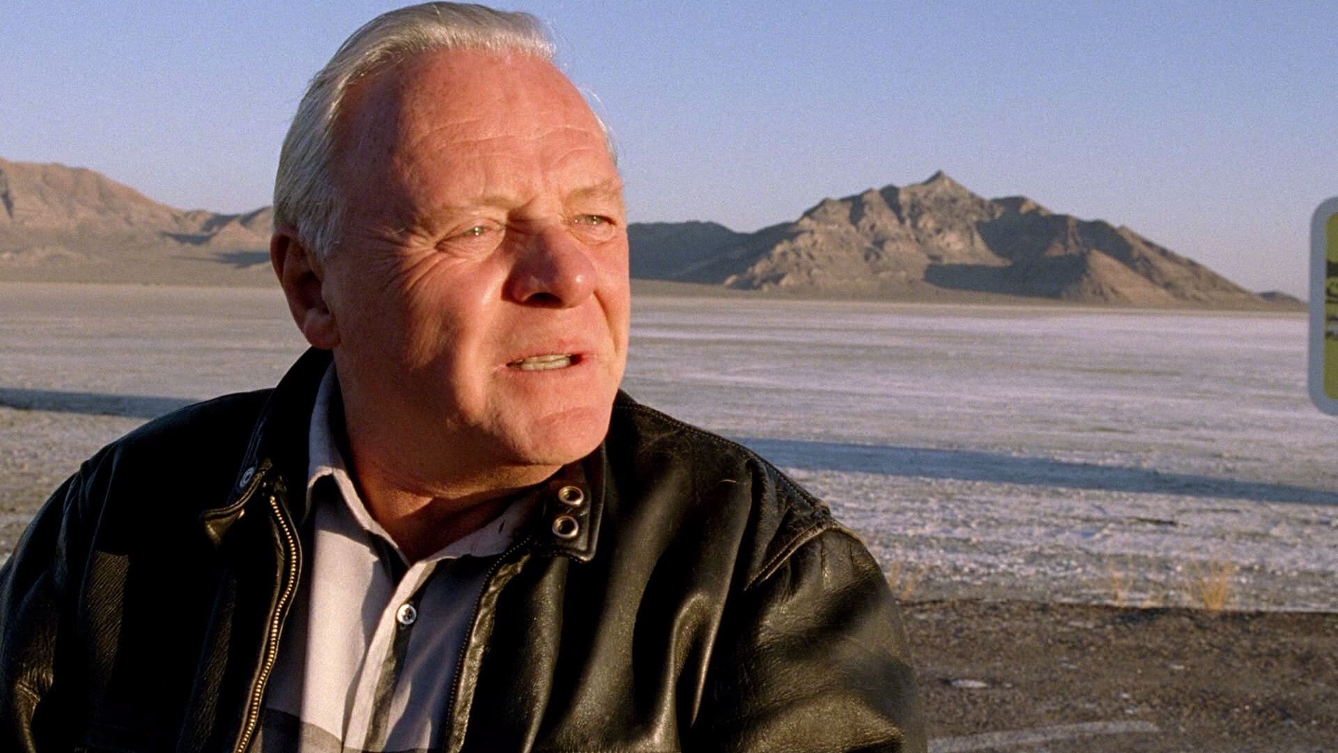 The World's Fastest Indian: Anthony Hopkins as Burt Munro, a motorcycle racer from New Zealand. 1920x1080 Full HD Background.