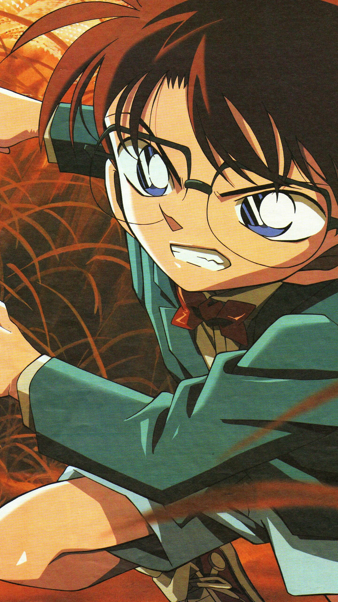 Detective Conan: Edogawa, the main protagonist in the manga and anime franchise Case Closed. 1440x2560 HD Wallpaper.