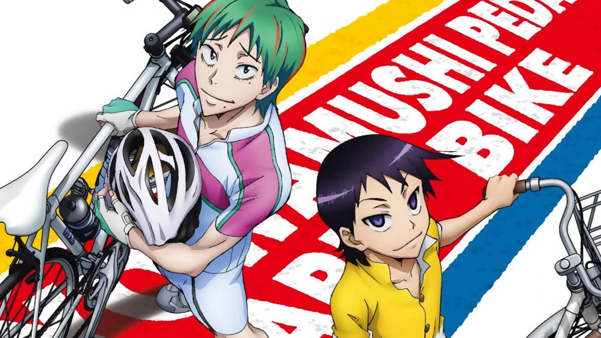 Yowamushi Pedal anime, Thrilling bike races, Unexpected friendships, Determination, 1920x1080 Full HD Desktop