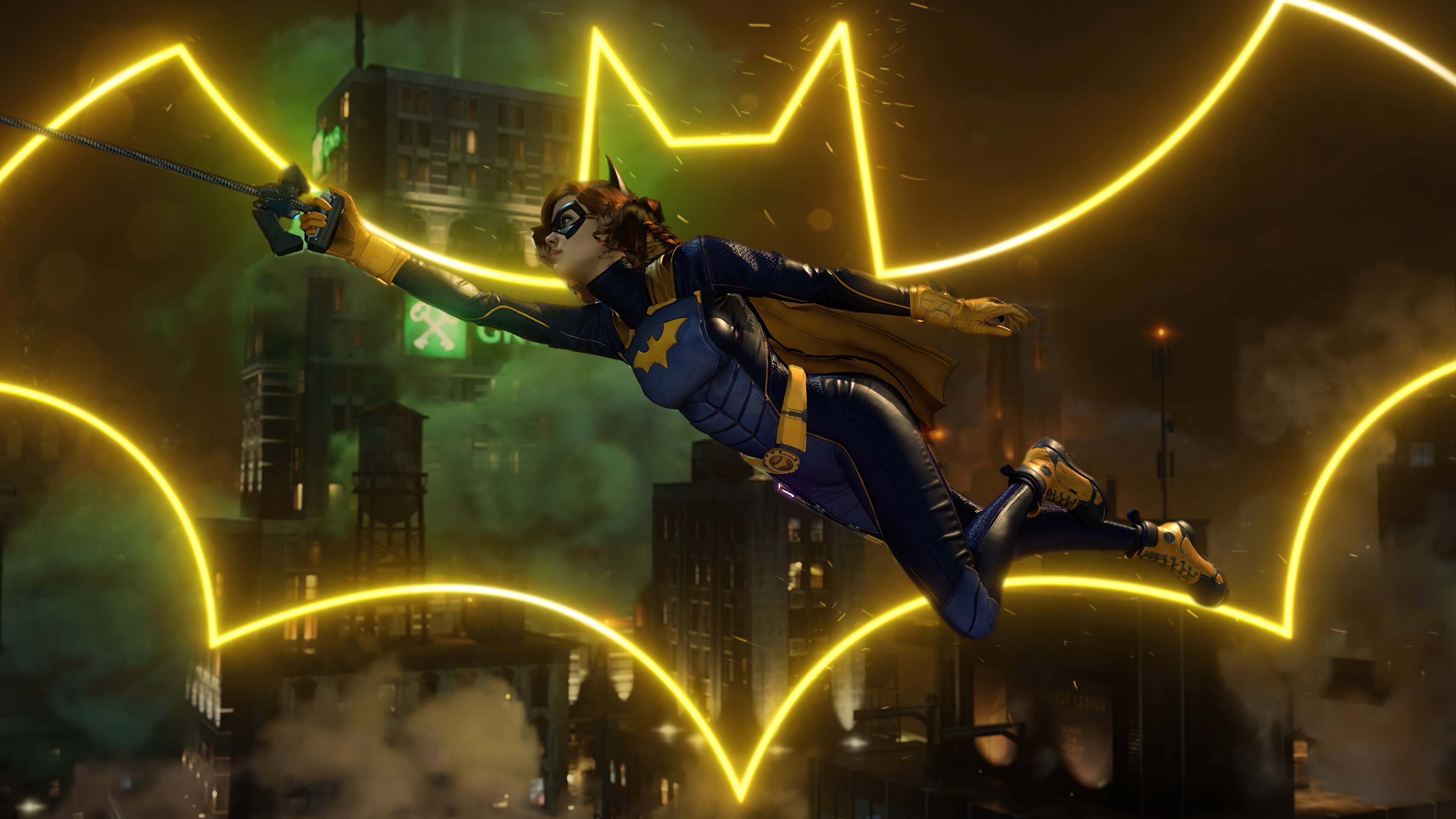 Gotham Knights (Game): Batgirl, The daughter of deceased GCPD commissioner Jim Gordon. 3840x2160 4K Wallpaper.