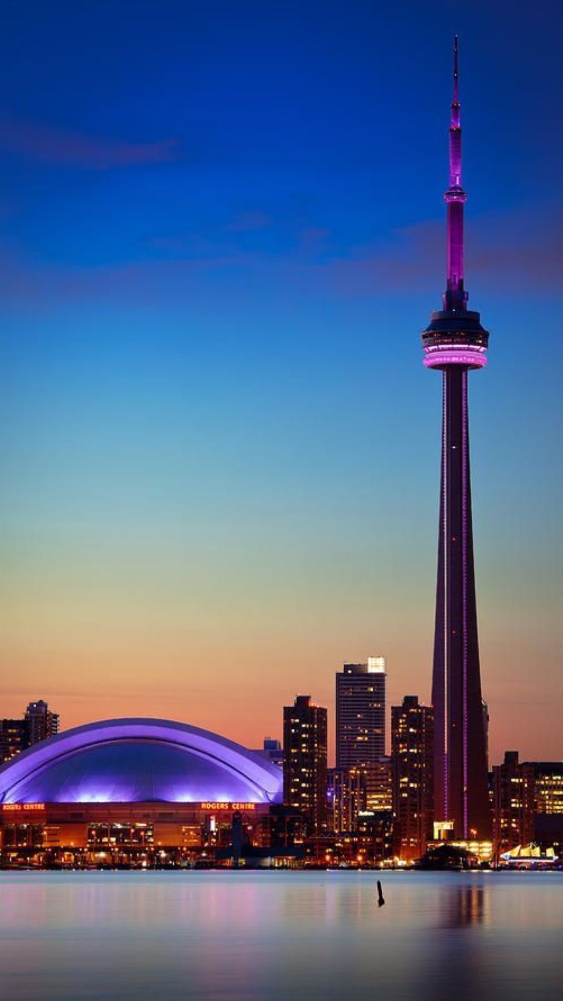 Toronto Canada, CN Tower, 1130x2000 HD Phone