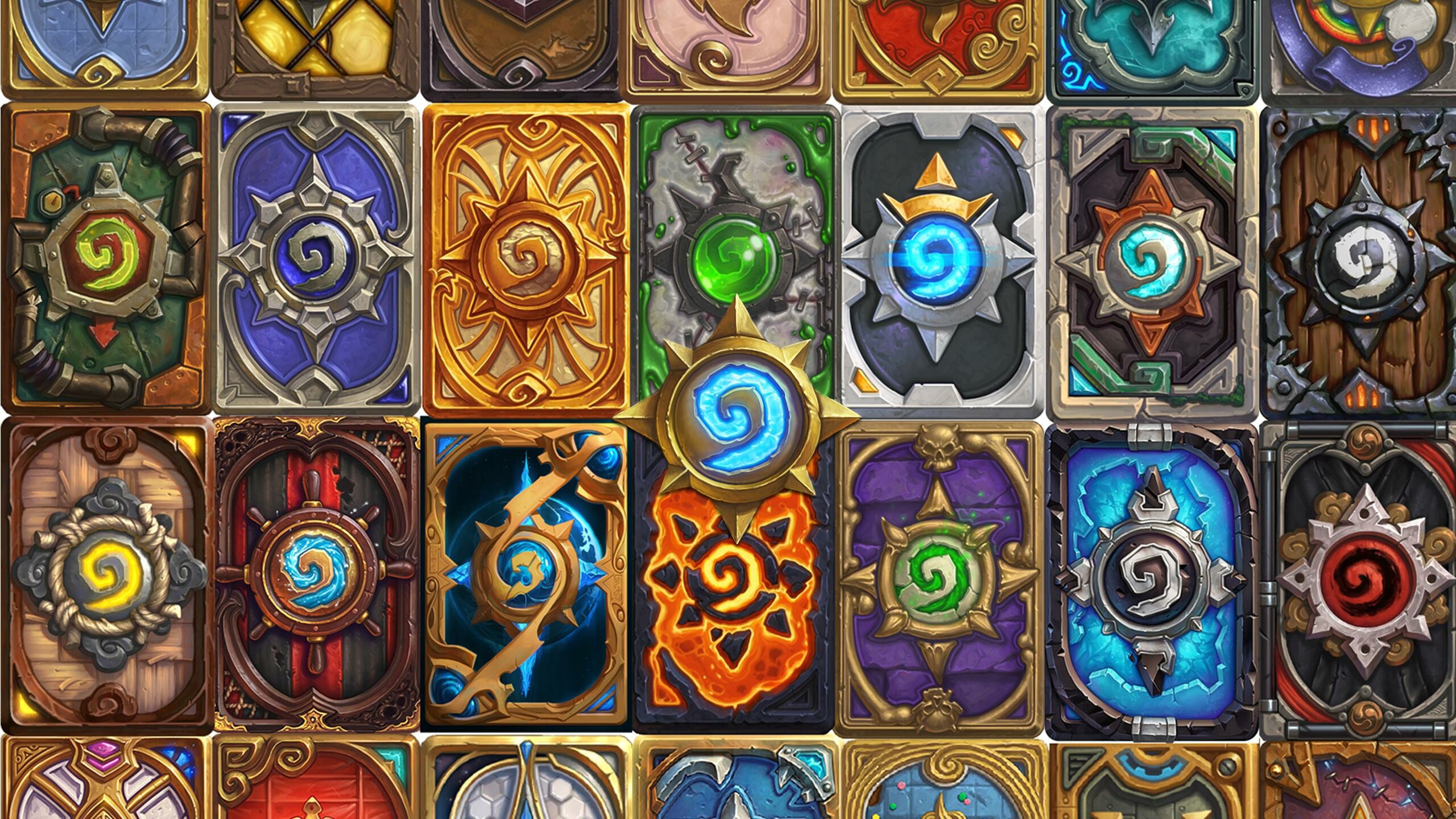 Hearthstone: A free-to-play, digital card game set in the Warcraft universe. 2560x1440 HD Wallpaper.