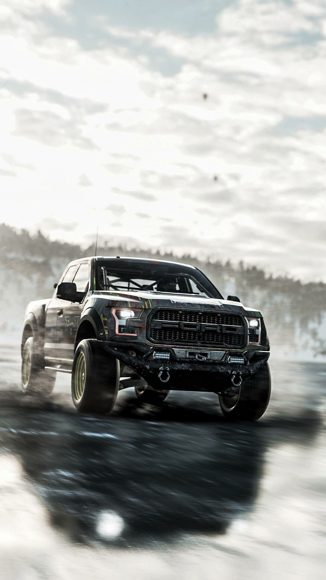 Ford: Raptor, The high-performance version of the F-150, Pickup trucks, SUVs. 1080x1920 Full HD Wallpaper.