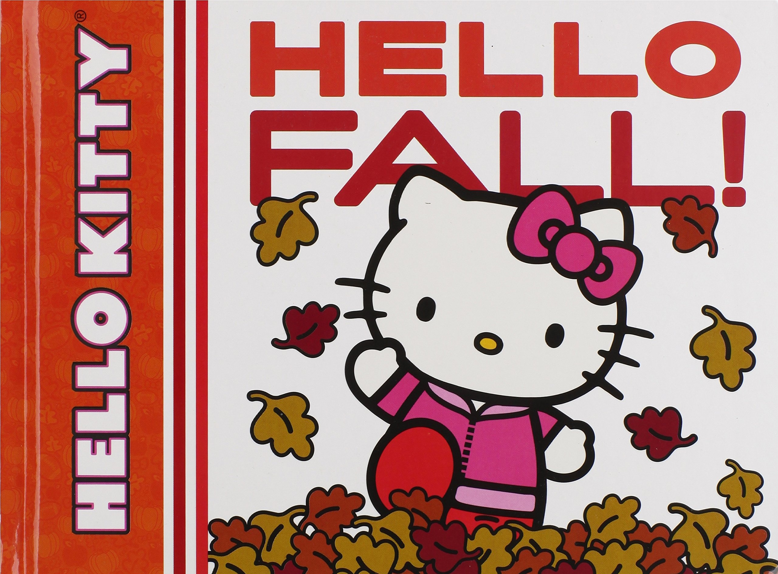 Hello Kitty Fall, Hello Kitty book, Autumn-themed story, Children's book, 2560x1890 HD Desktop