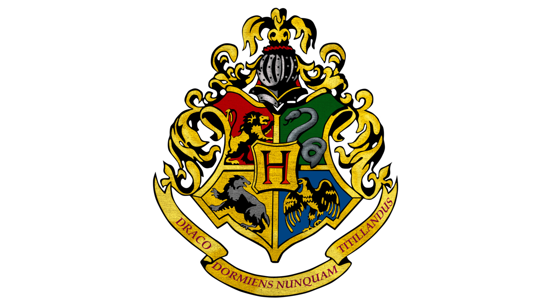 Hogwarts crest, PNG format, Graphic design, Transparent background, 1920x1080 Full HD Desktop