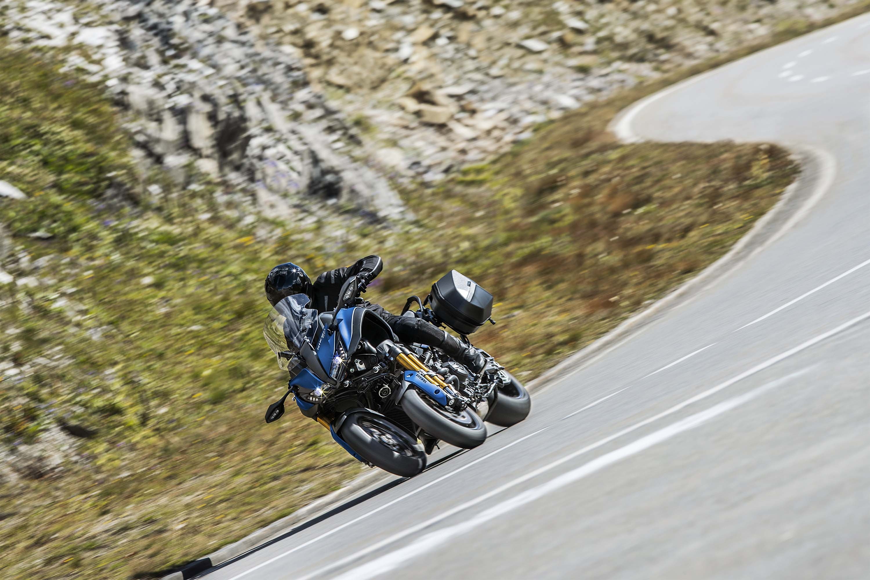 Yamaha Niken, Three-wheeled touring, Sport touring motorcycle, Enhanced stability, 3000x2000 HD Desktop